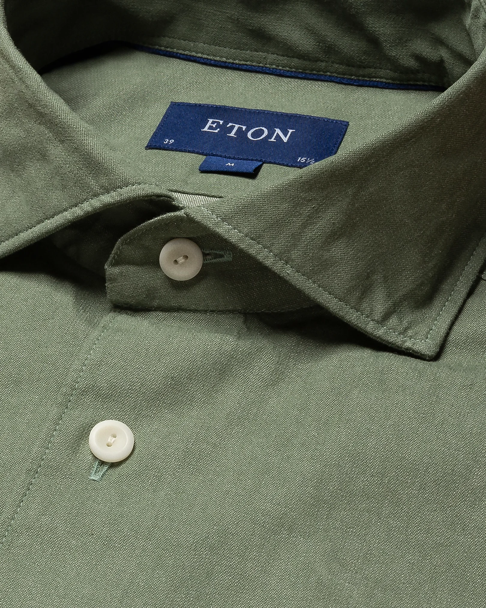 Eton - mid green heavy twill
