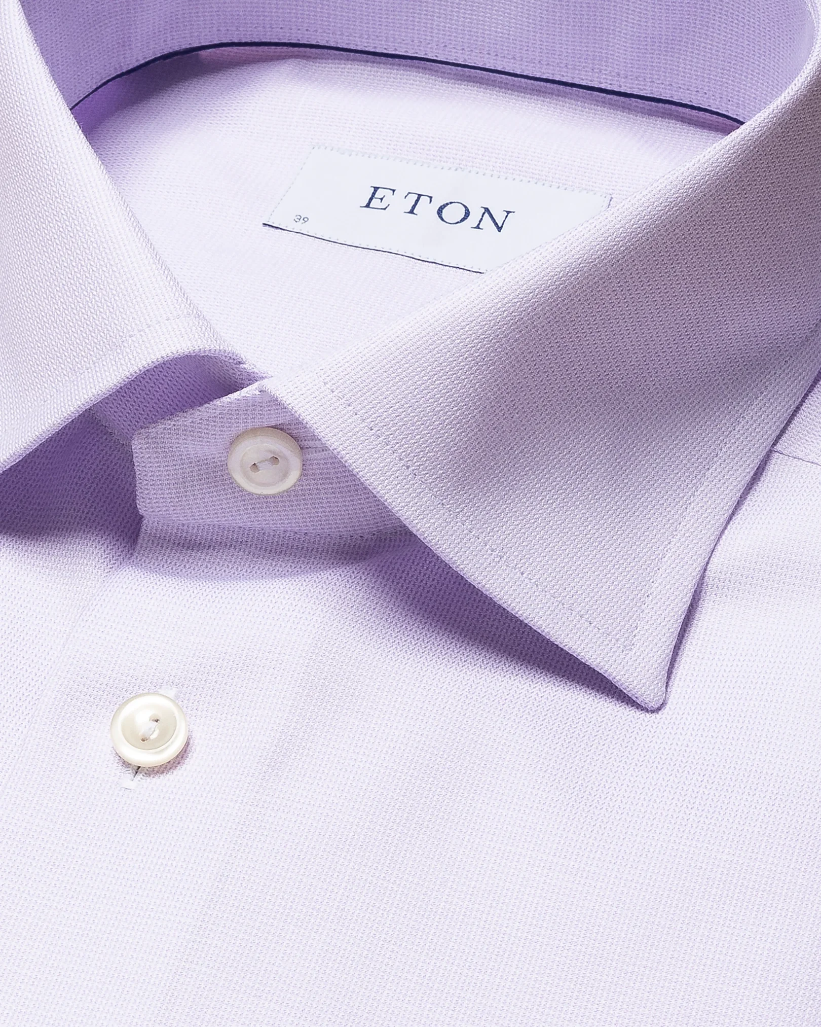 Eton - light purple signature twill semi solid