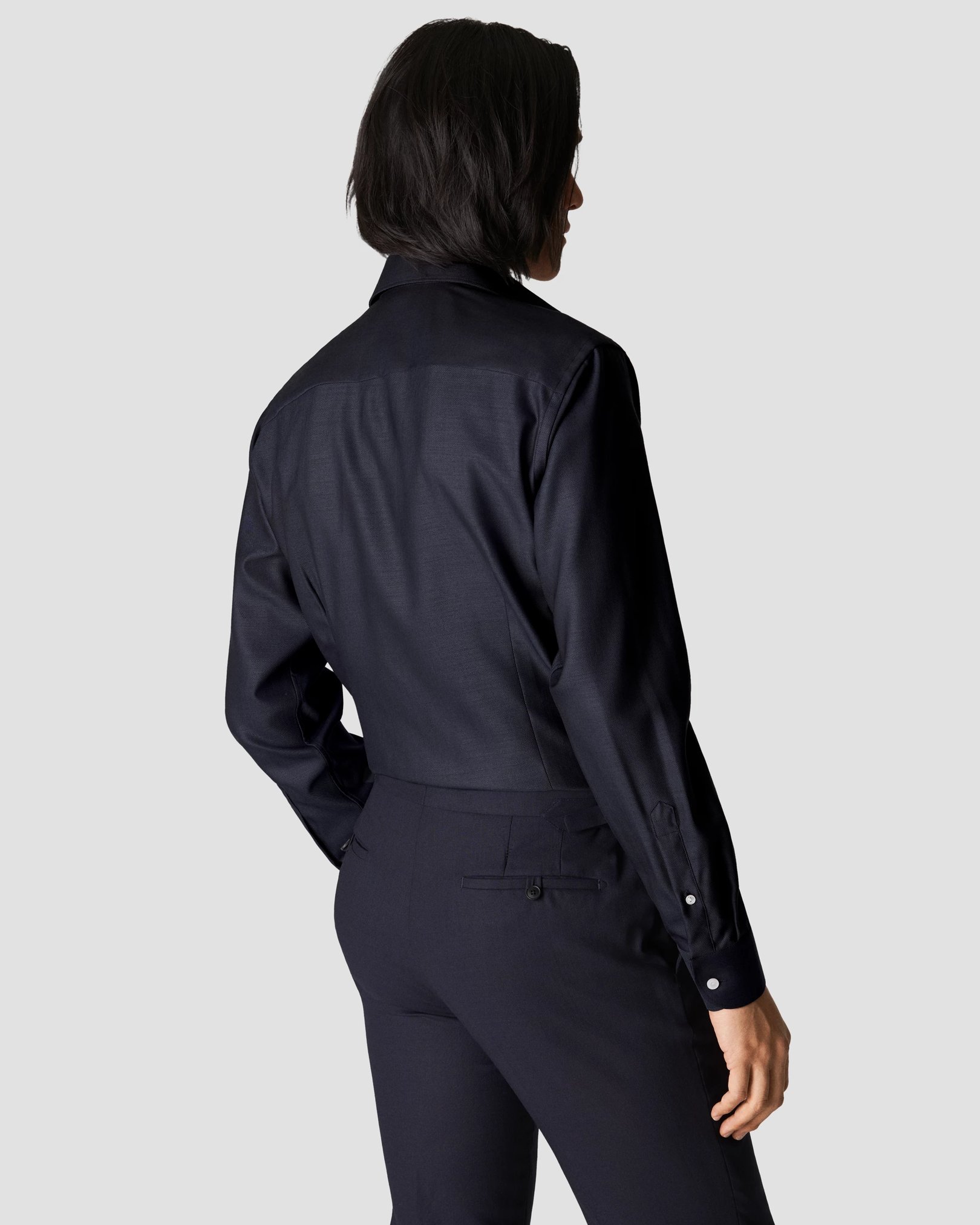 Eton - dark blue merino