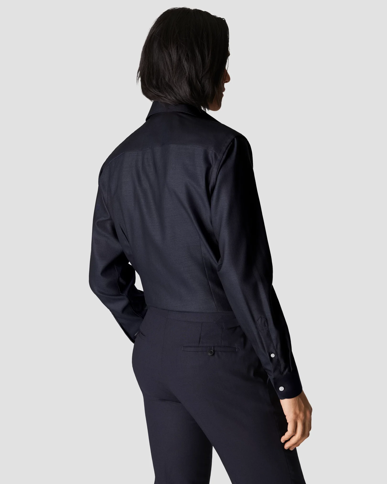Eton - dark blue merino