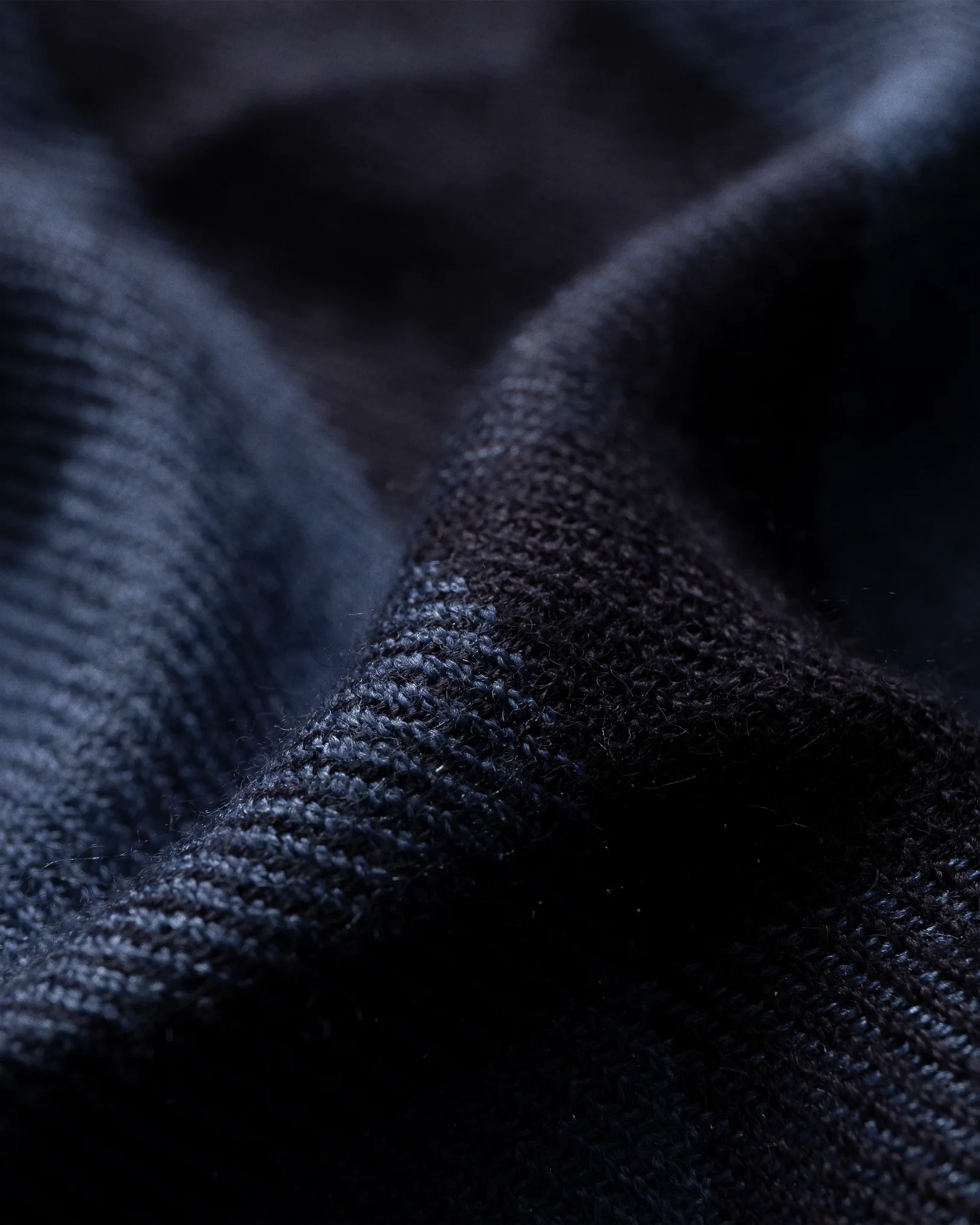 Eton - blue cashmere silk scarf