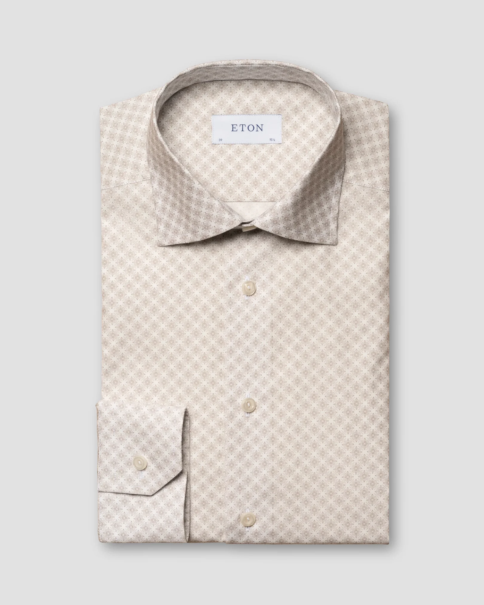 Eton - Beige Poplin Shirt