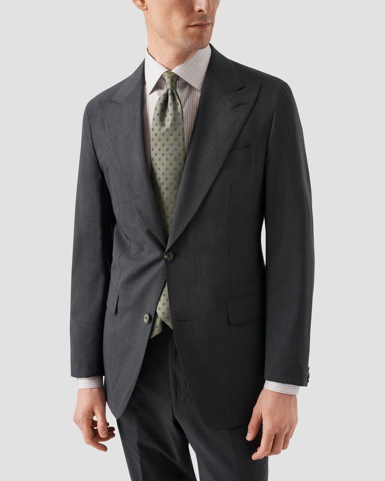 Eton - beige signature twill made to order