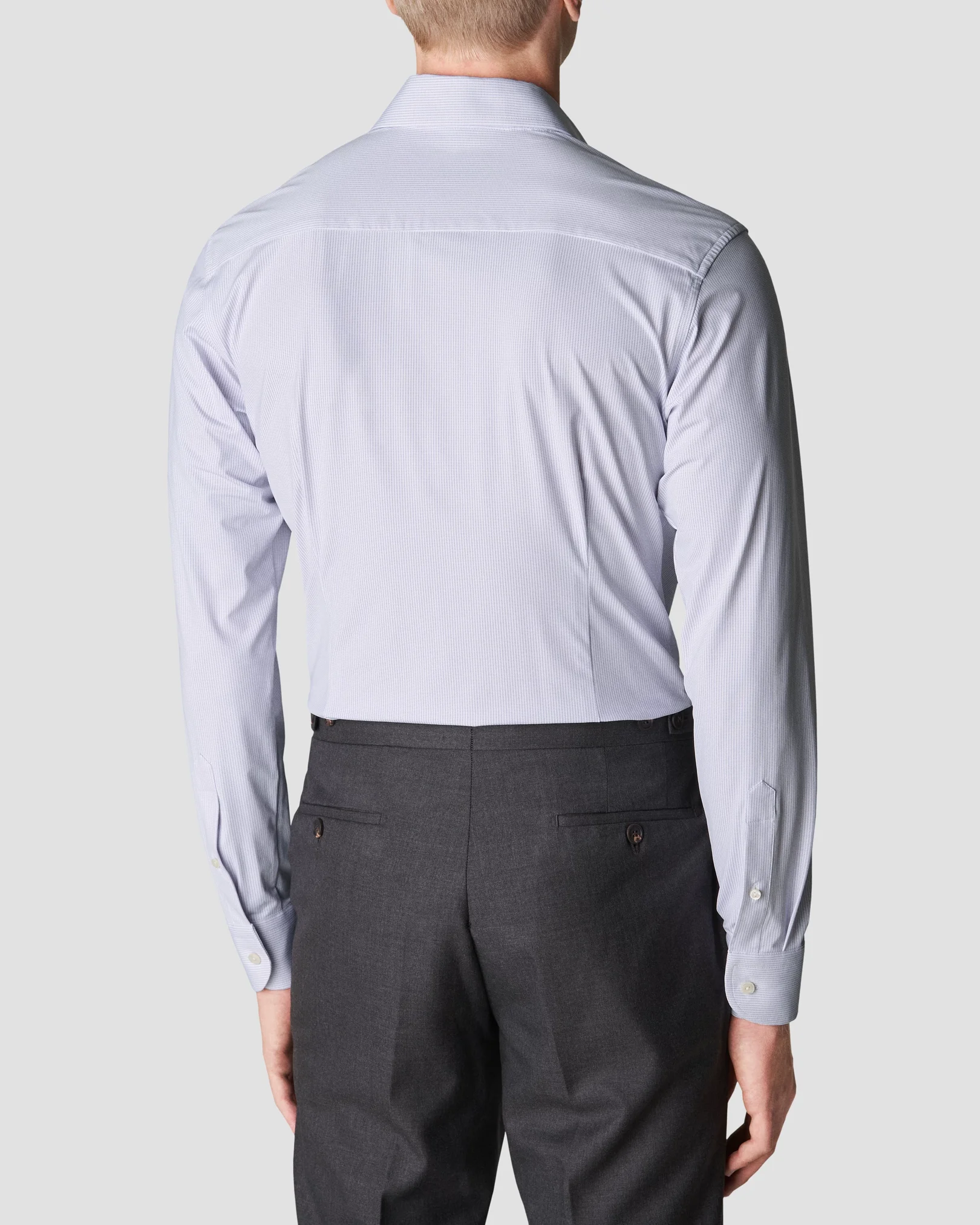 Eton - light purple four way stretch