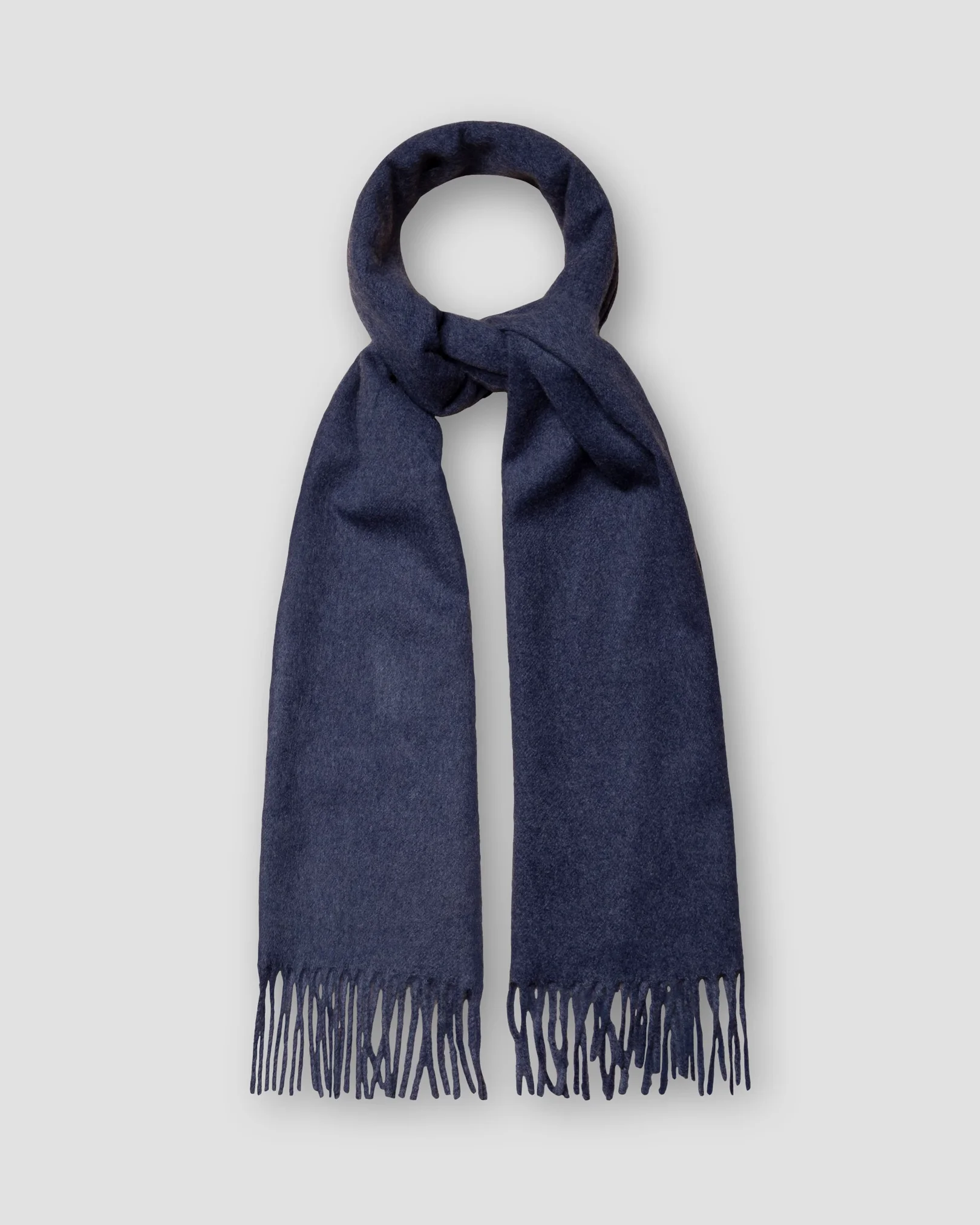 Eton - navy blue cashmere scarf