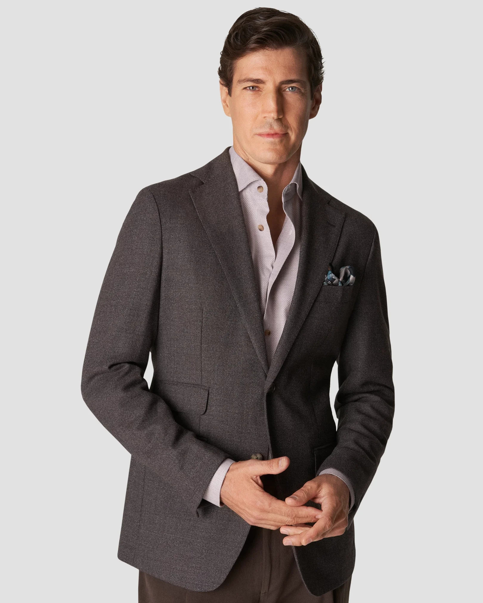 Eton - brown basket weave