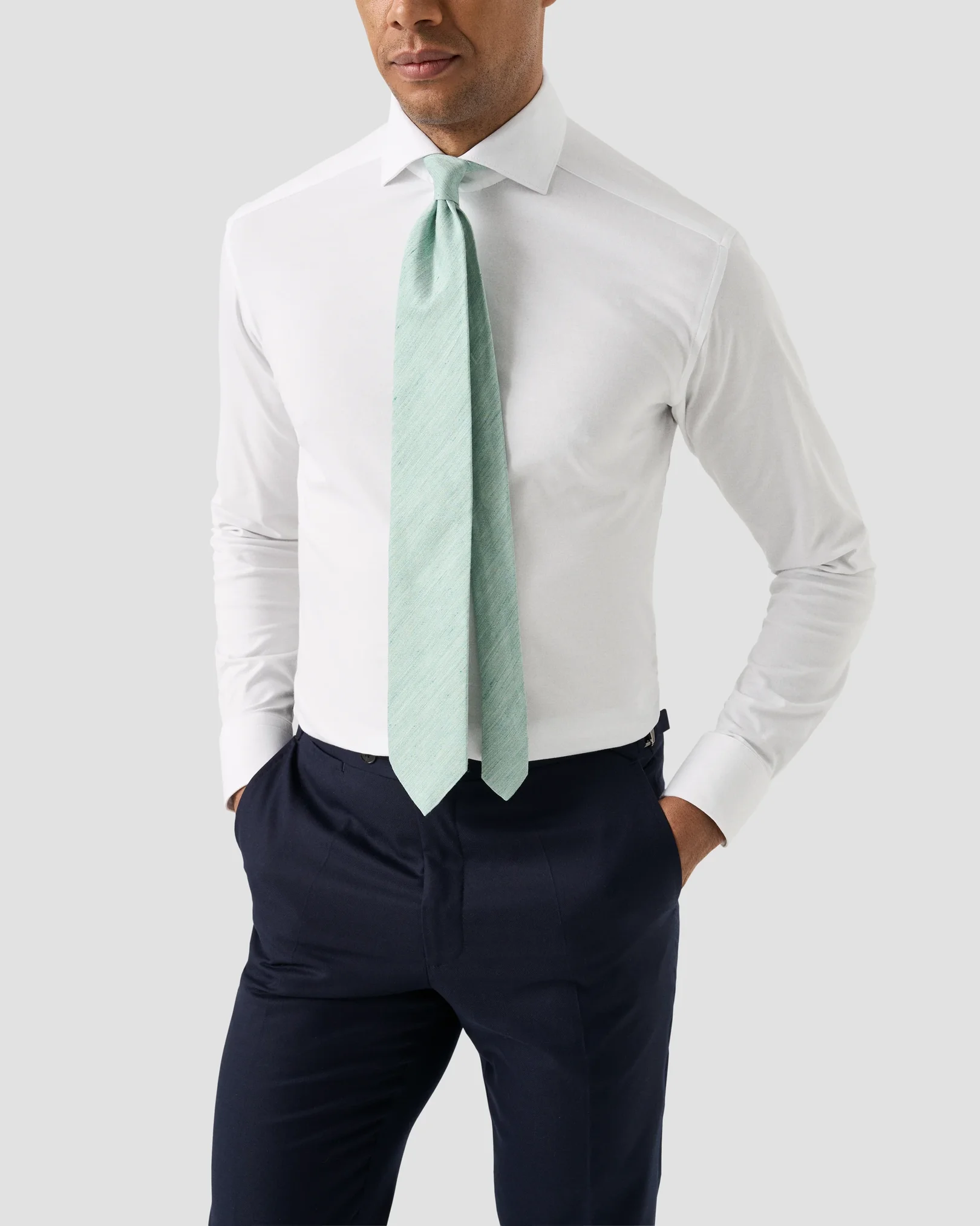 Eton - supima cotton four way strech shirt