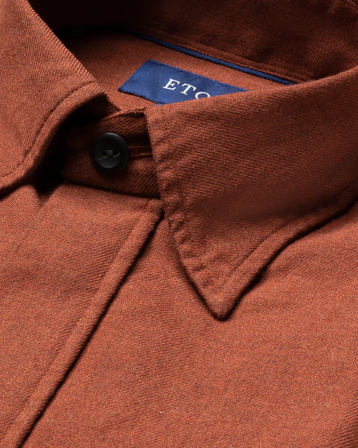 Eton - rust four pocket overshirt