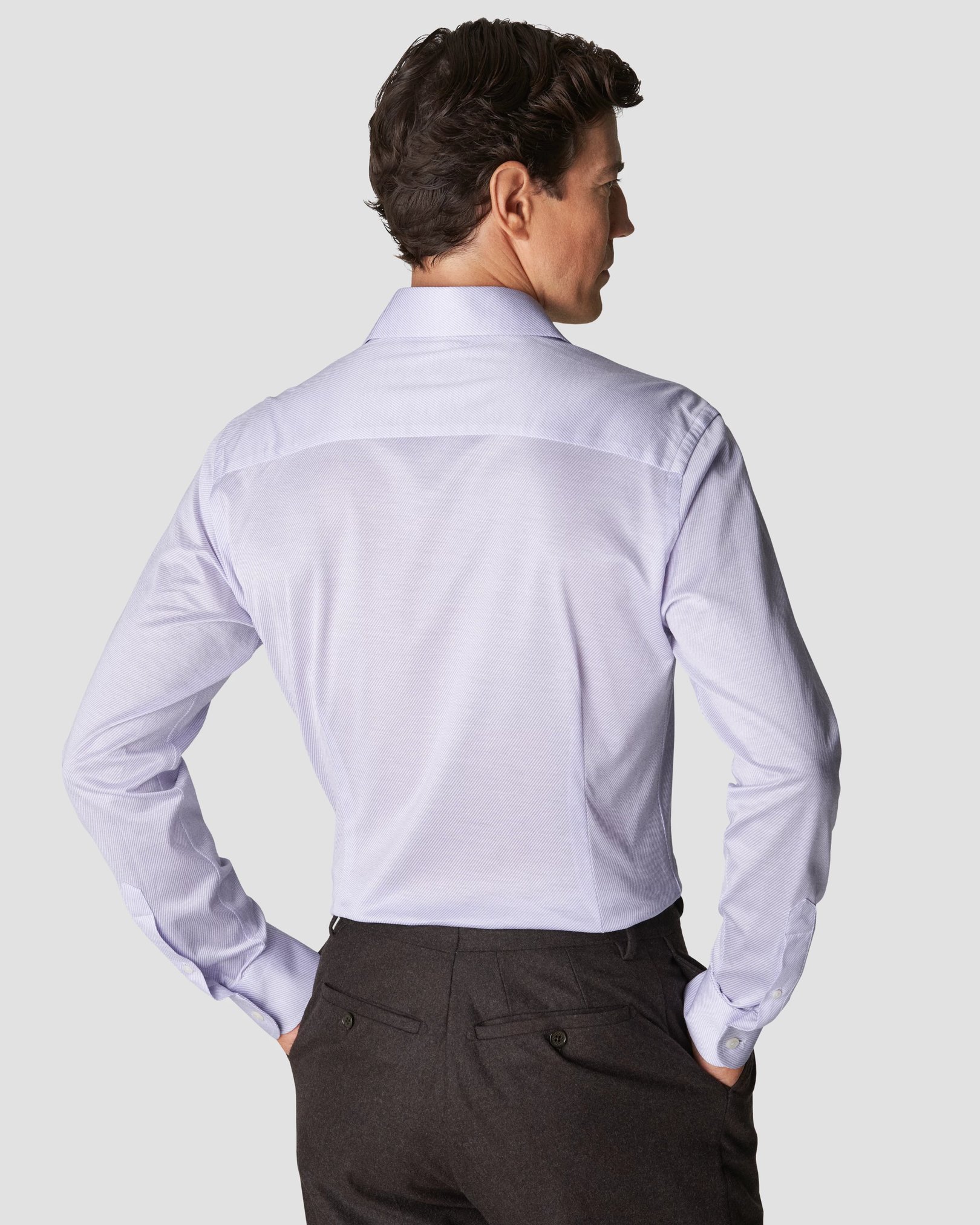 Eton - light purple knit king