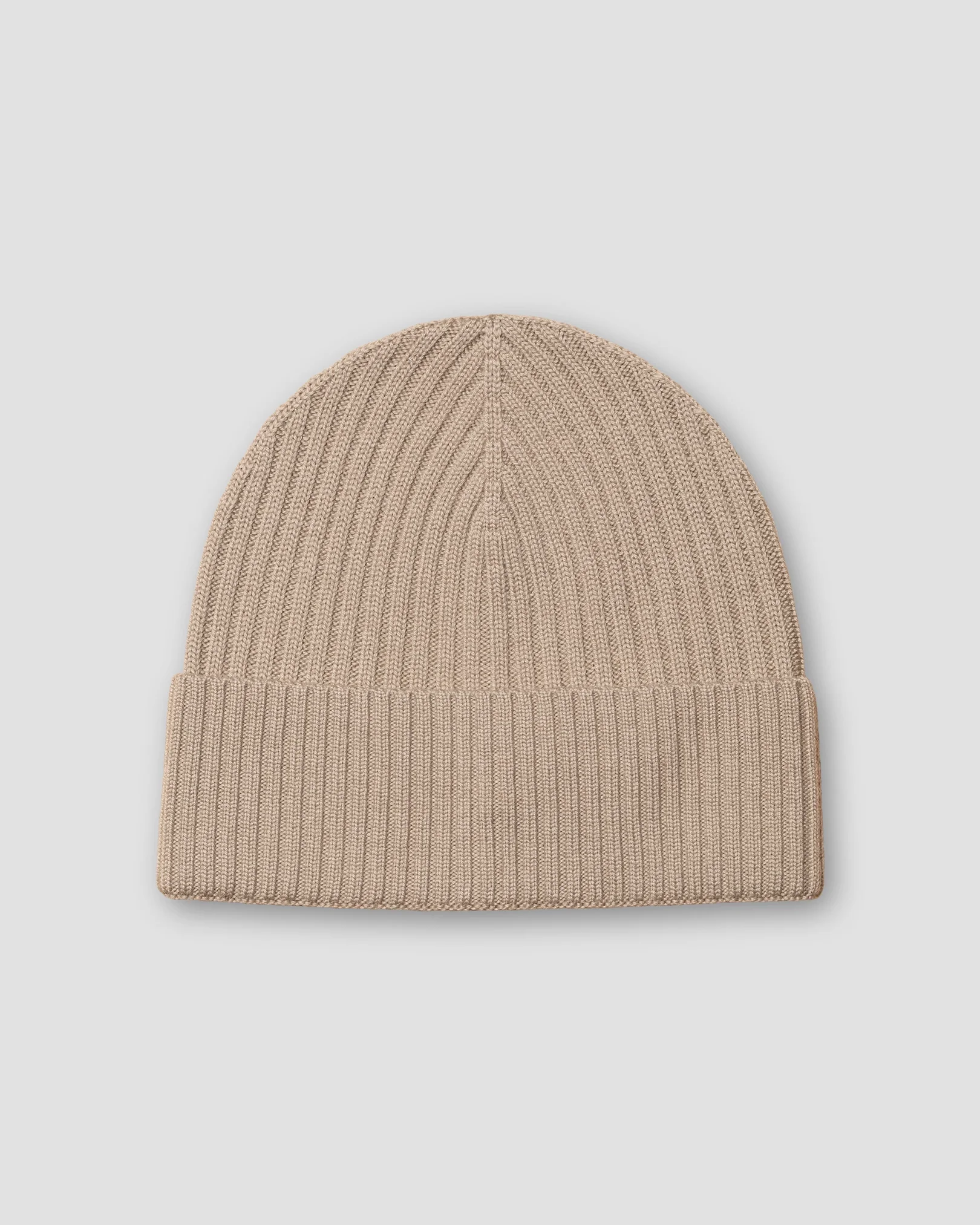 Eton - beige merino beanie