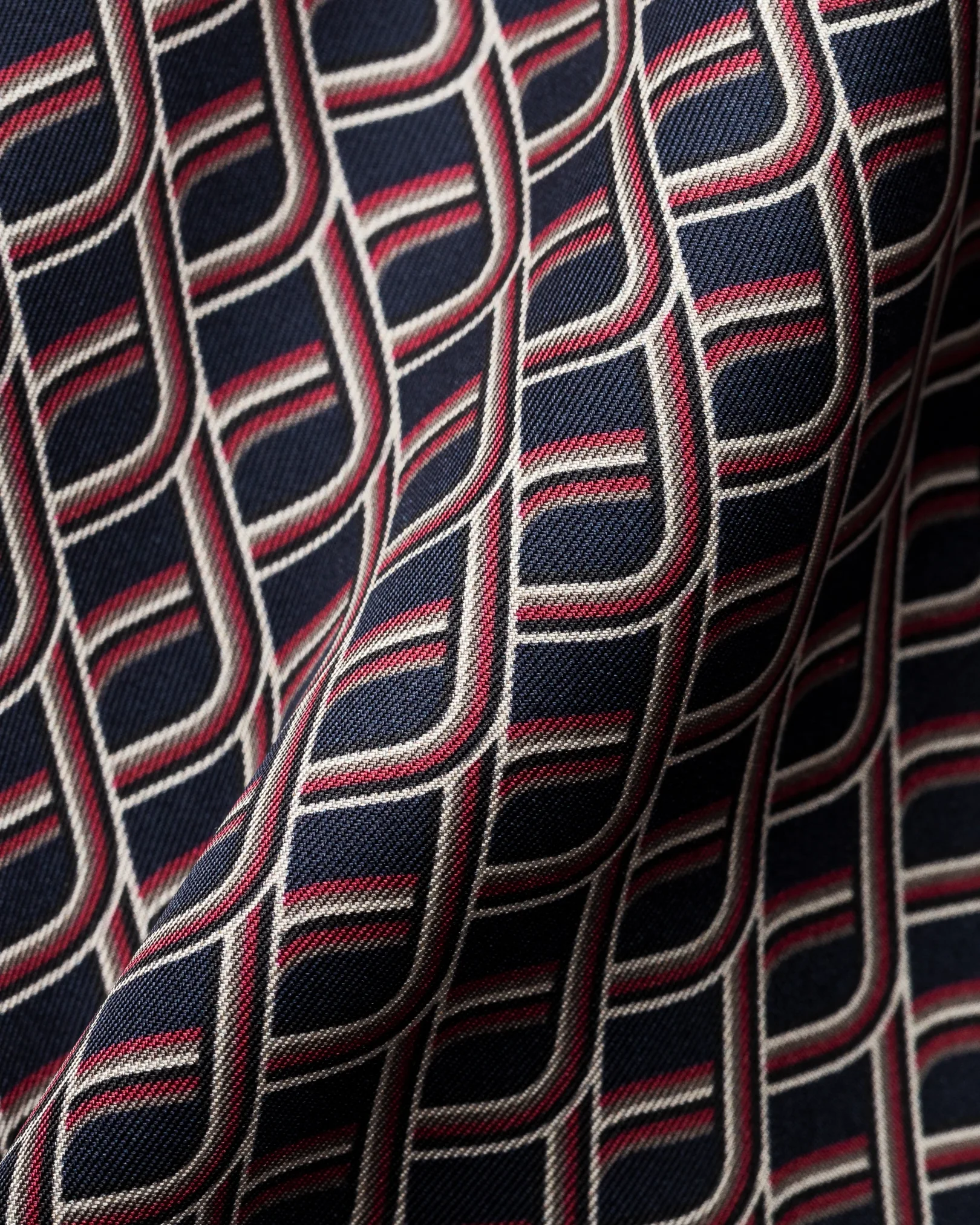 Eton - printed silk shirt
