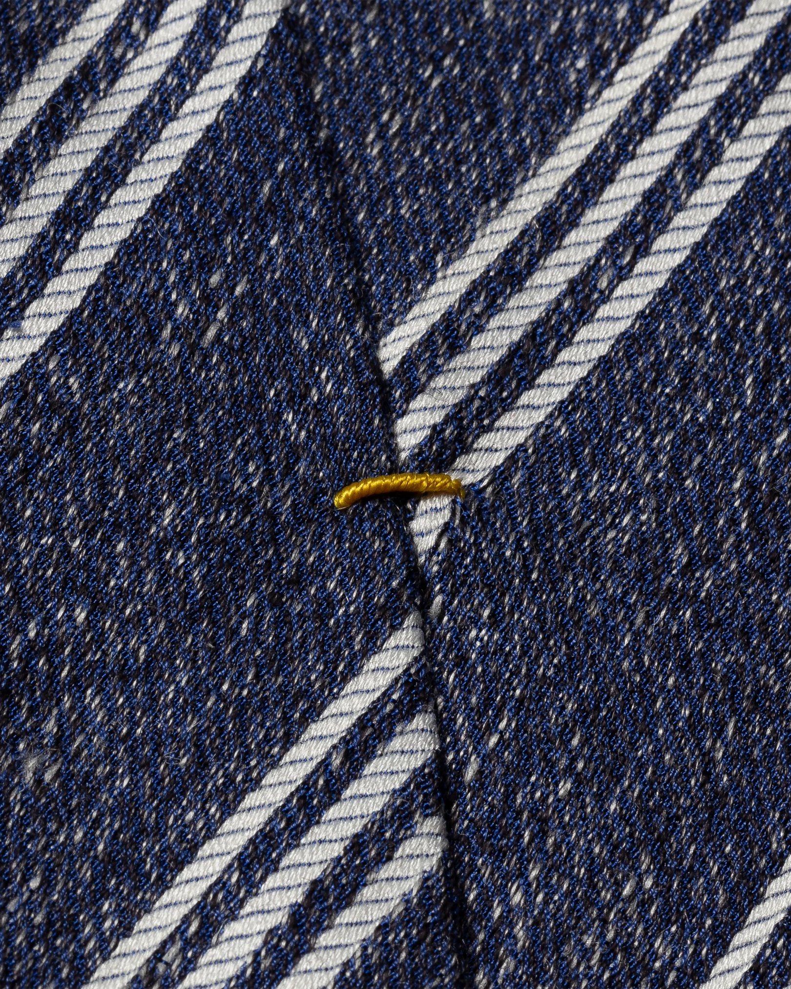 Eton - beige striped wool blend tie