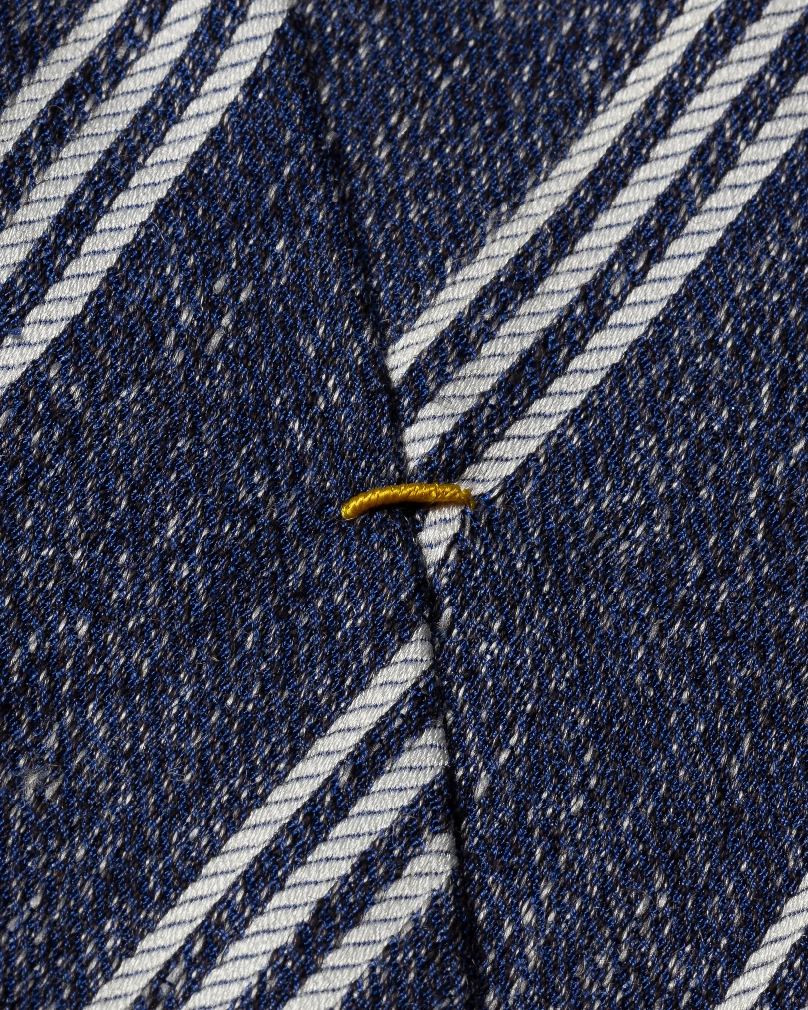 Eton - beige striped wool blend tie
