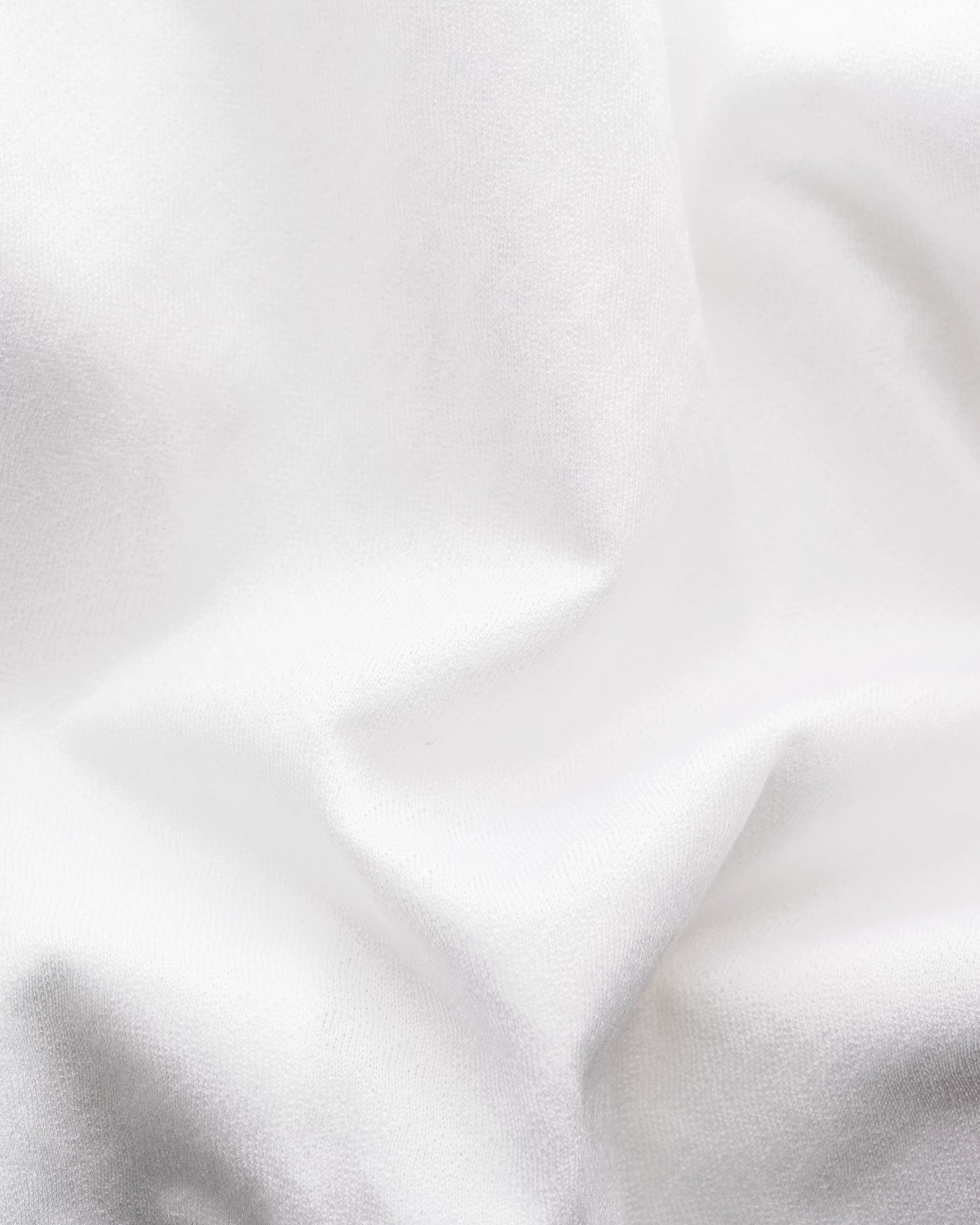 Eton - vit jaquard knitted resort shirt
