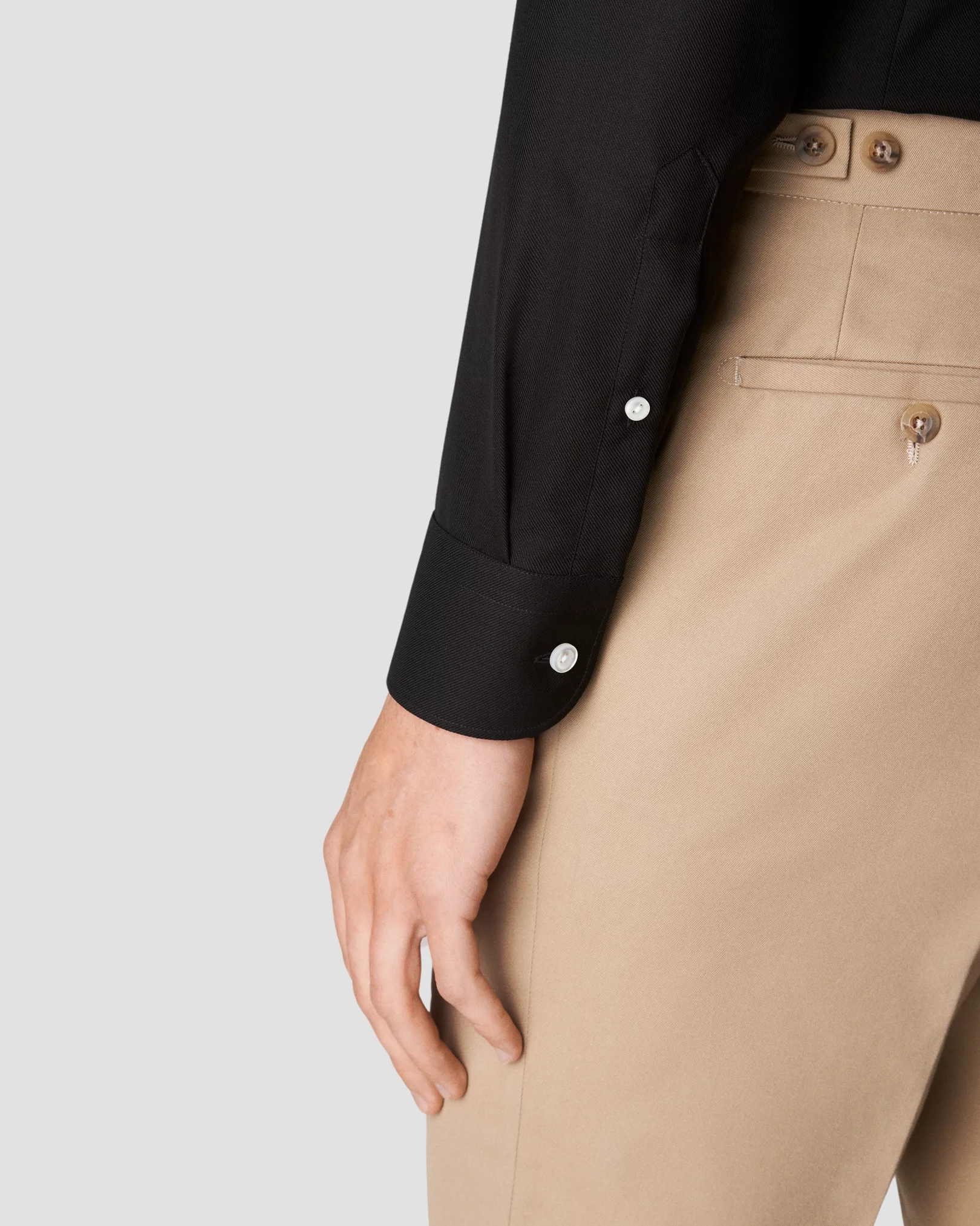 Eton - black merino