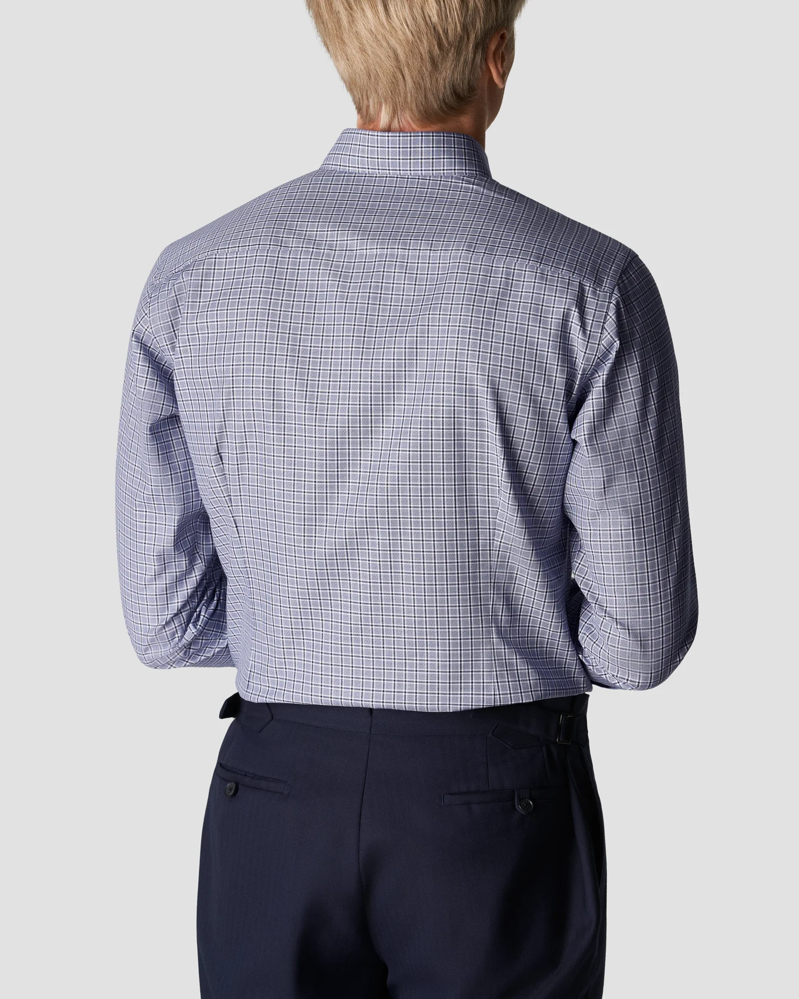 Eton - navy blue cottontencel