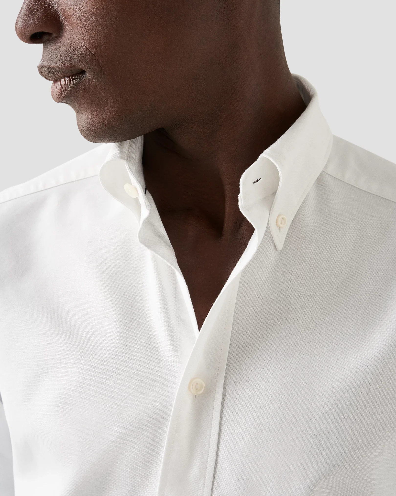 Eton - button down white oxford
