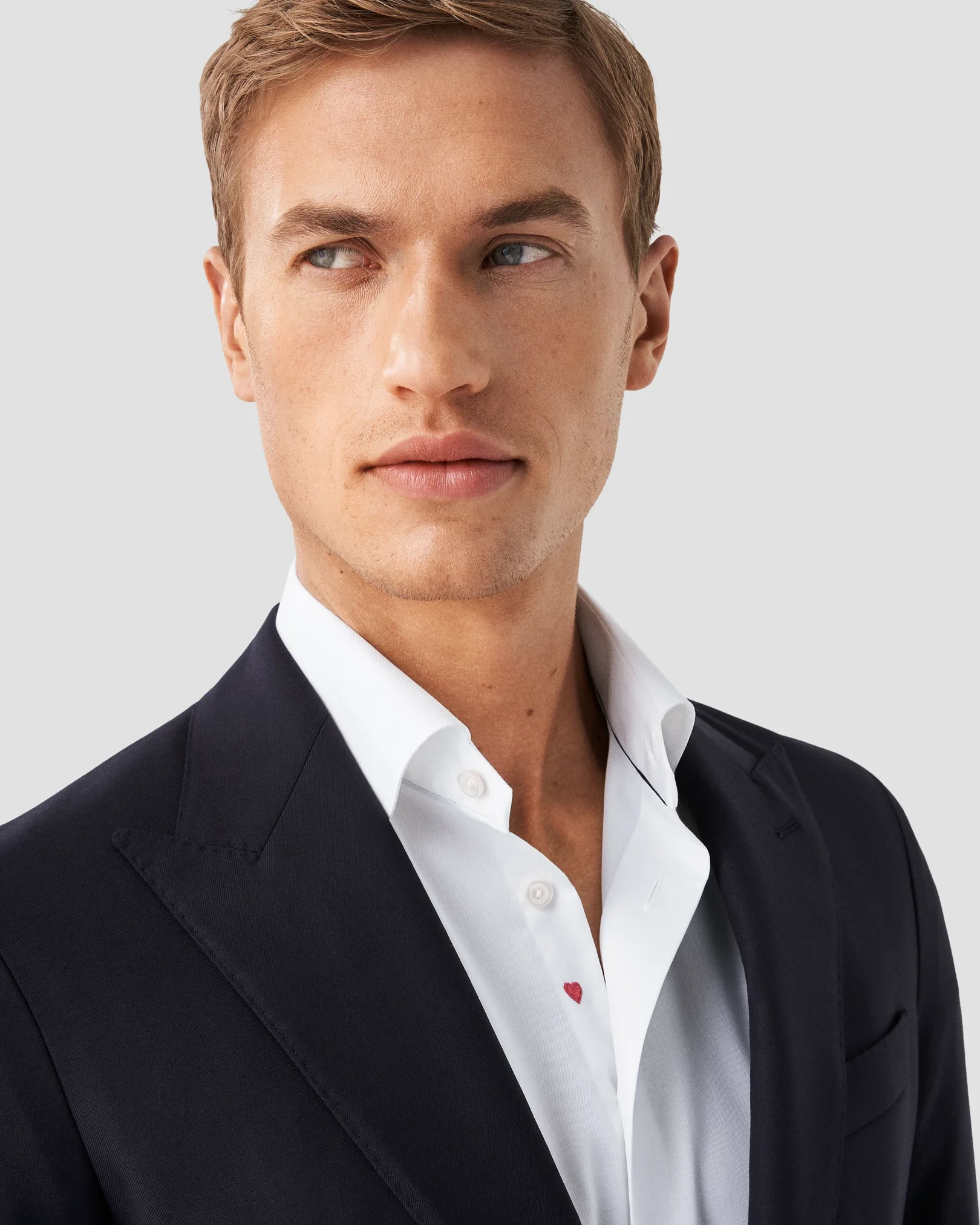 Eton - white signature twill vday