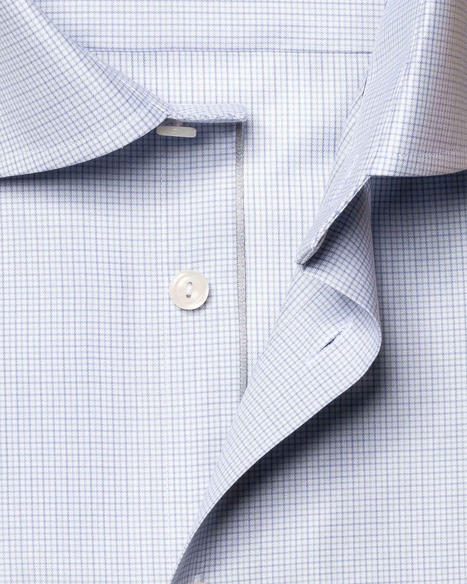 Eton - light blue cotton stretch