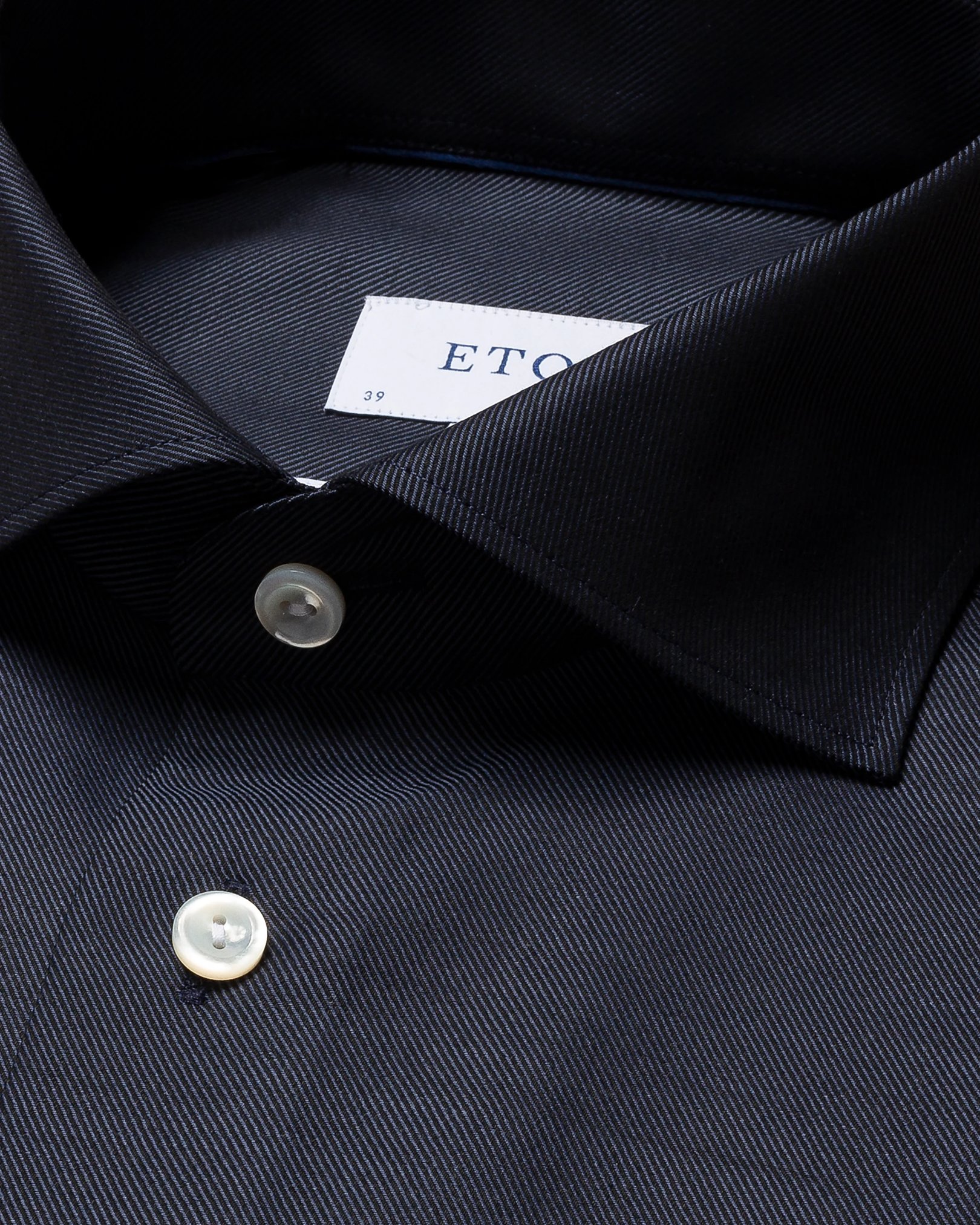 Eton - dark blue merino