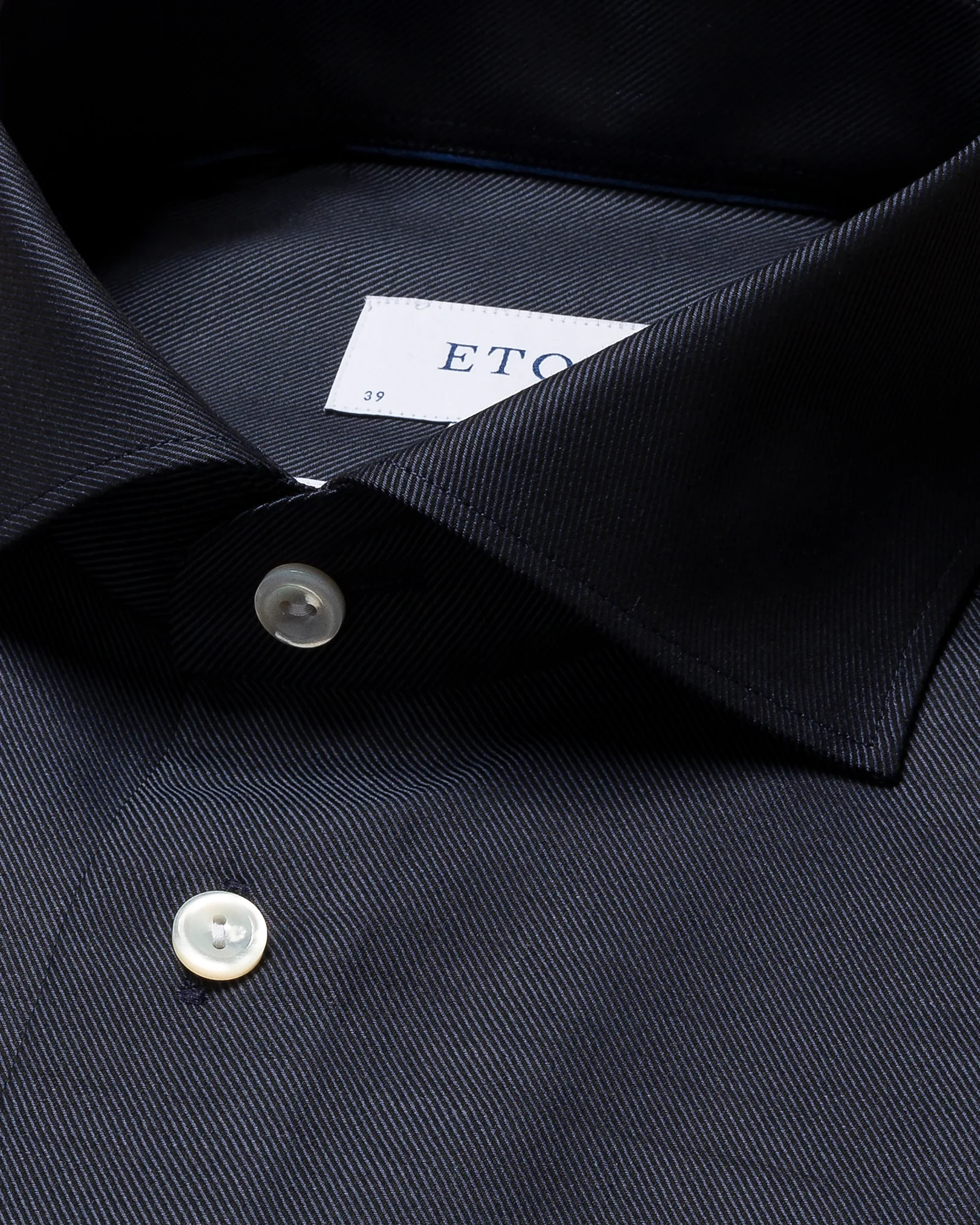 Eton - dark blue merino