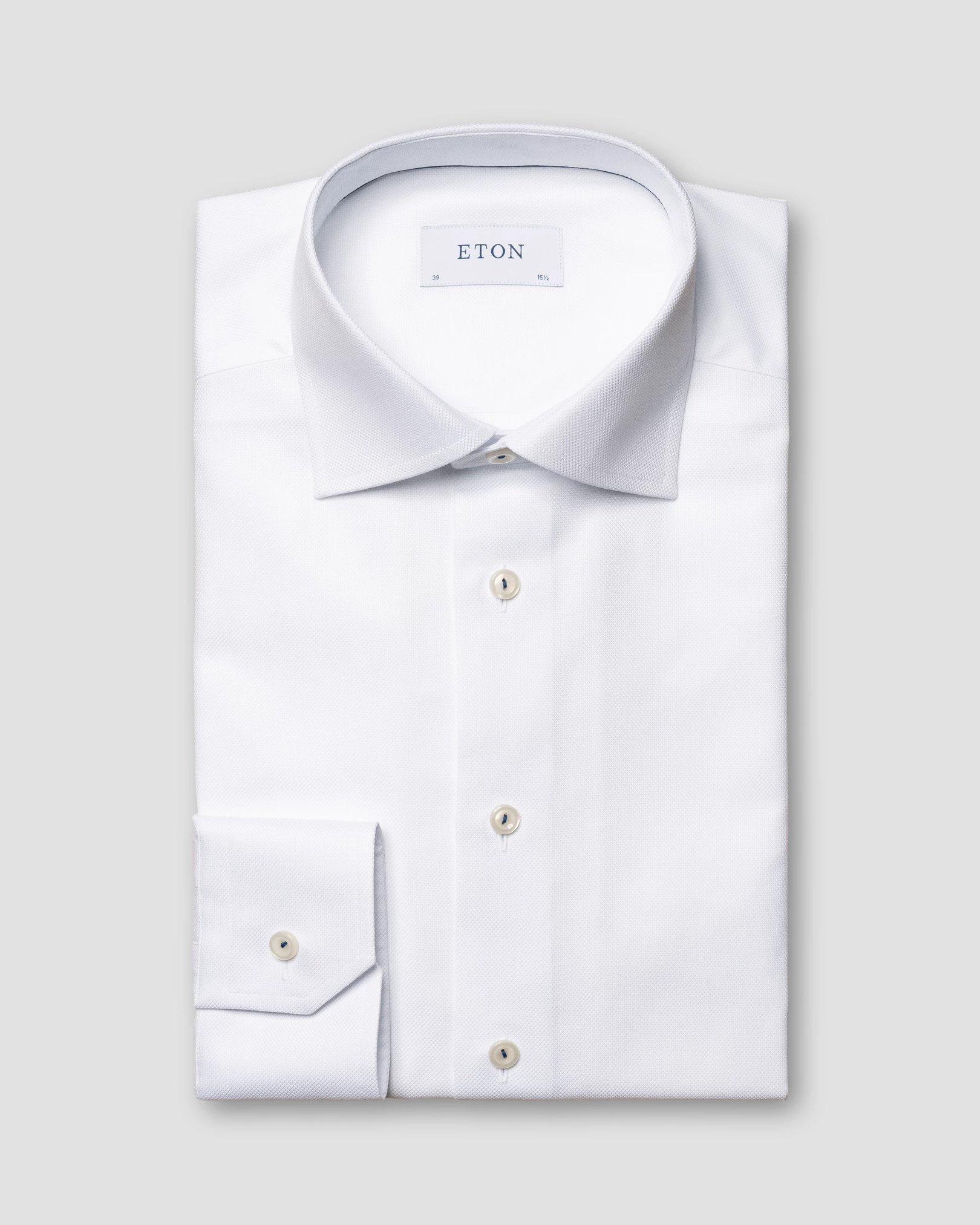 Eton - white royal dobby