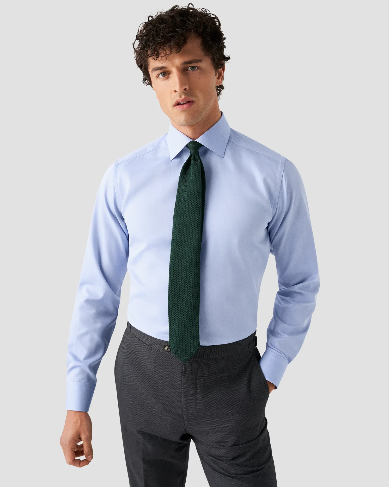 Eton - light blue giza