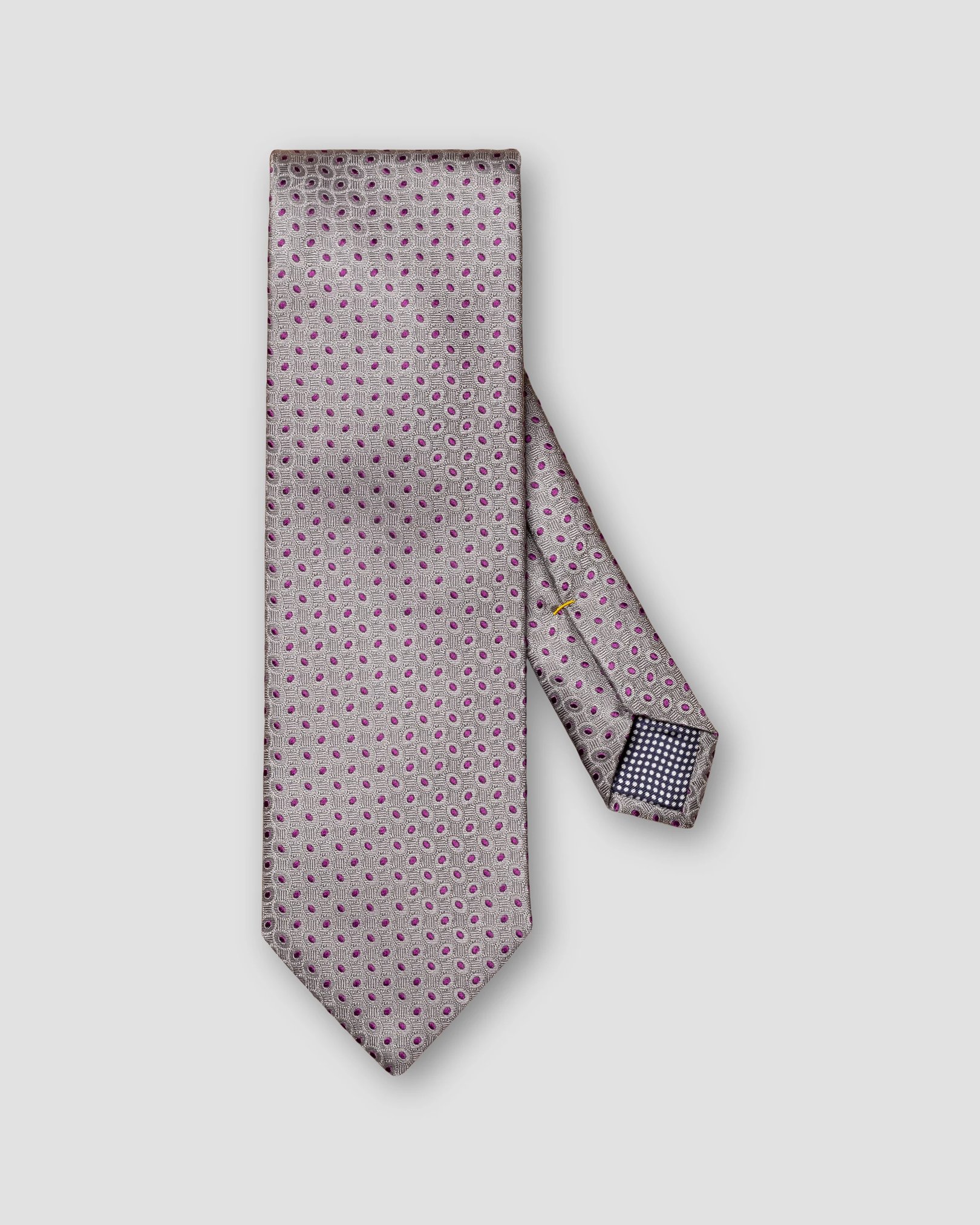 Eton - dark grey vibriant tie