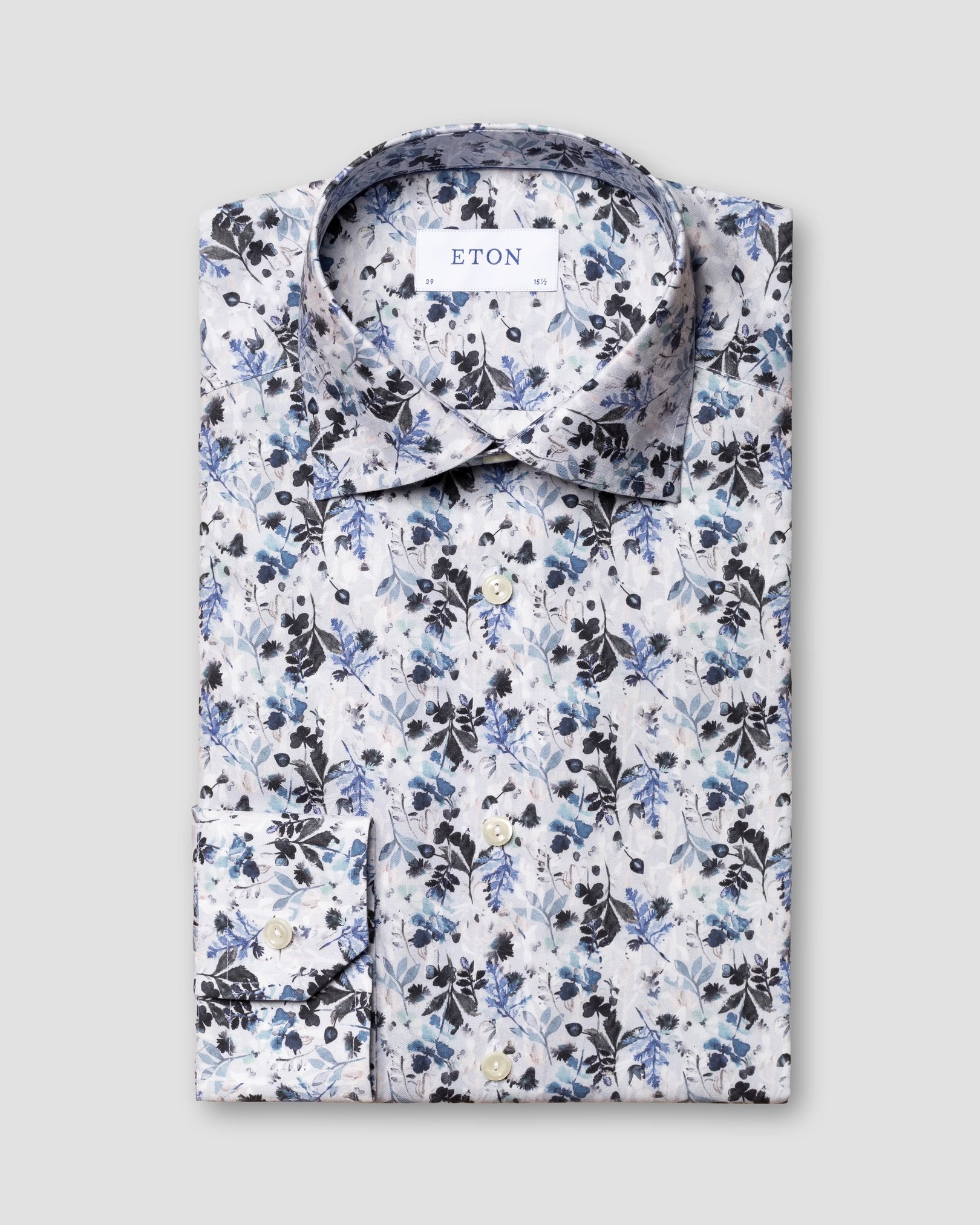 Eton - light blue cotton tencel