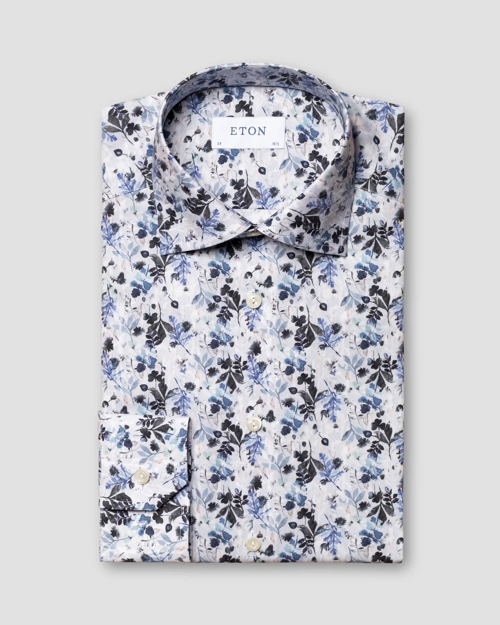 Eton - light blue cotton tencel
