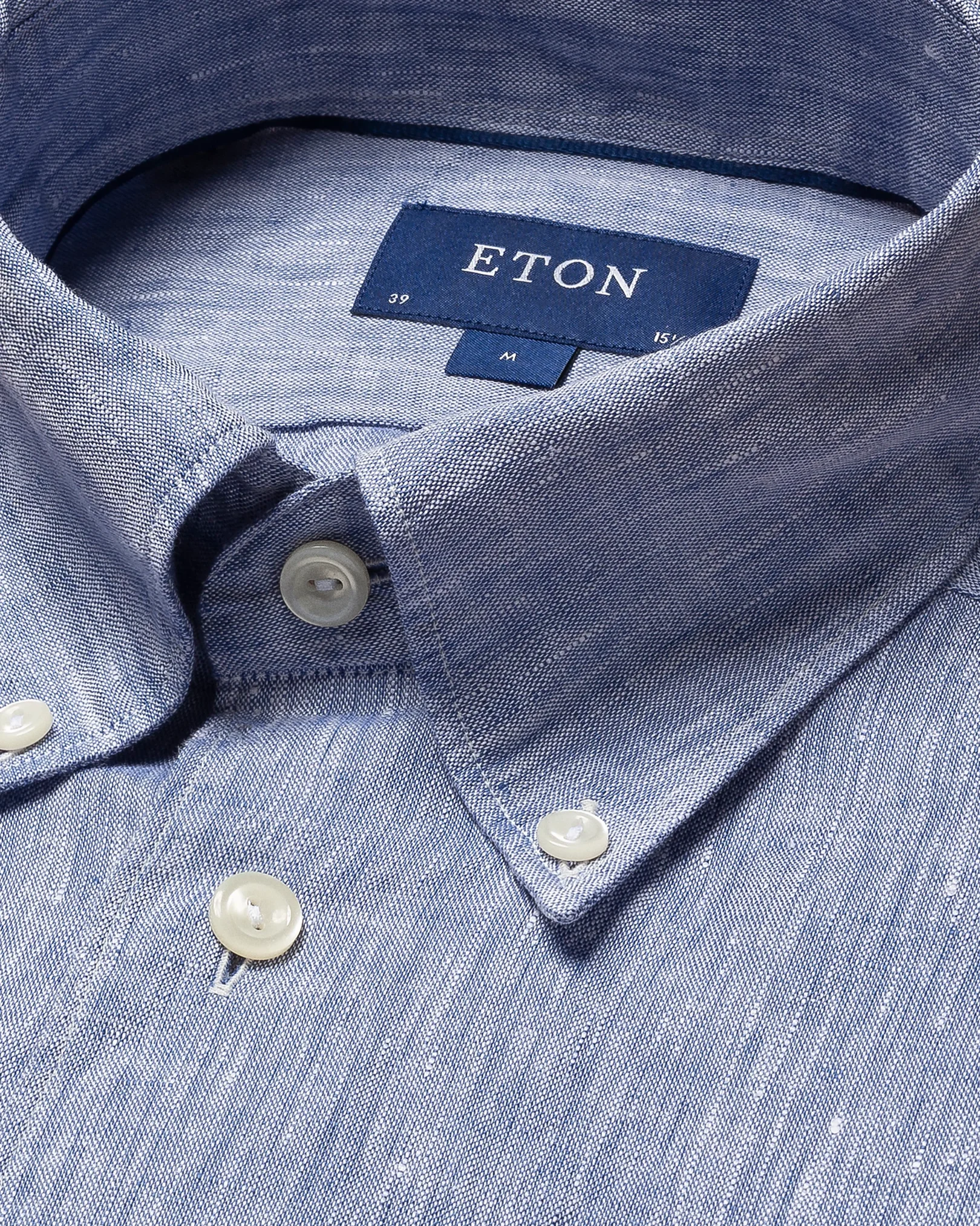 Eton - mid blue linen
