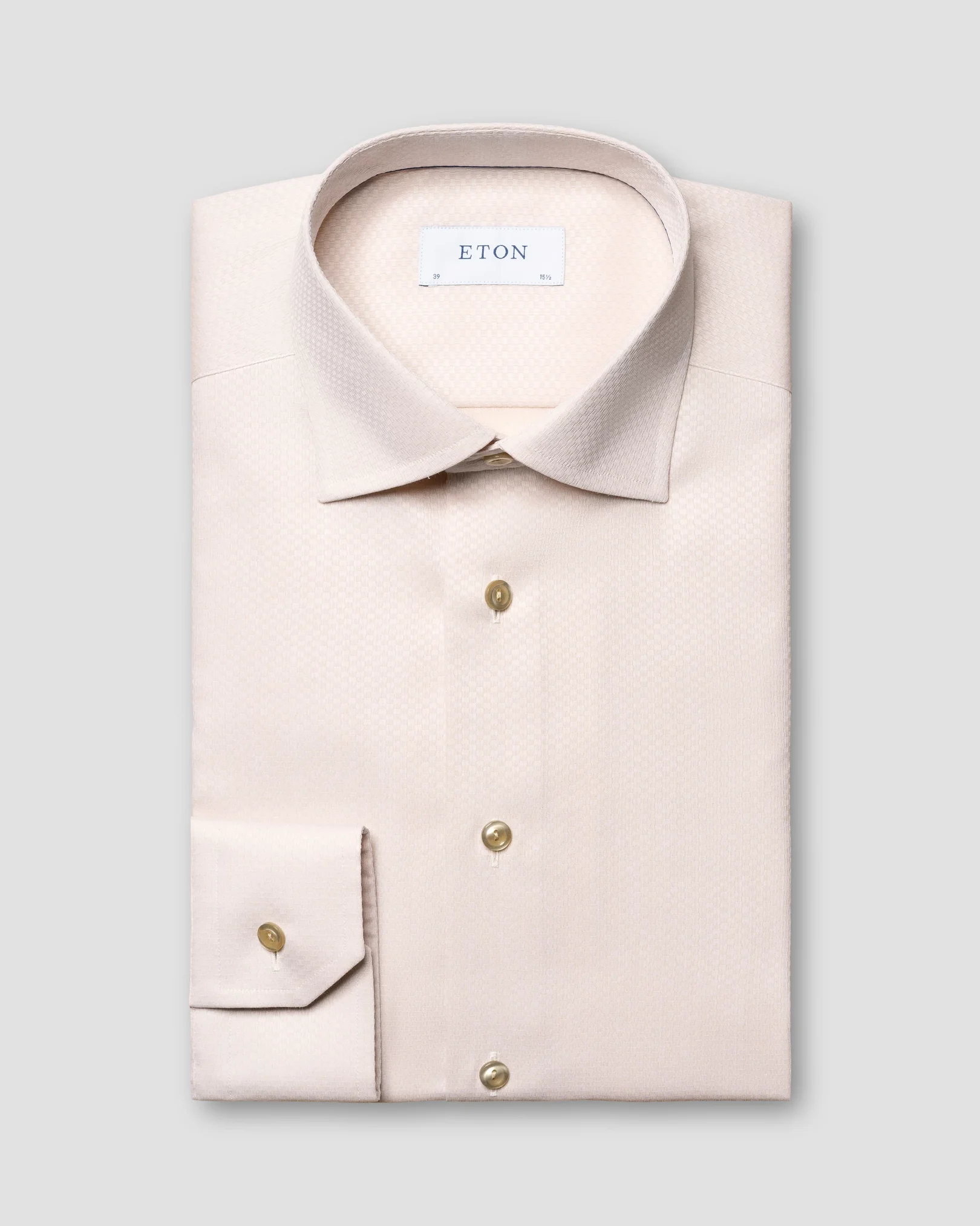 Eton - beige twill cutaway