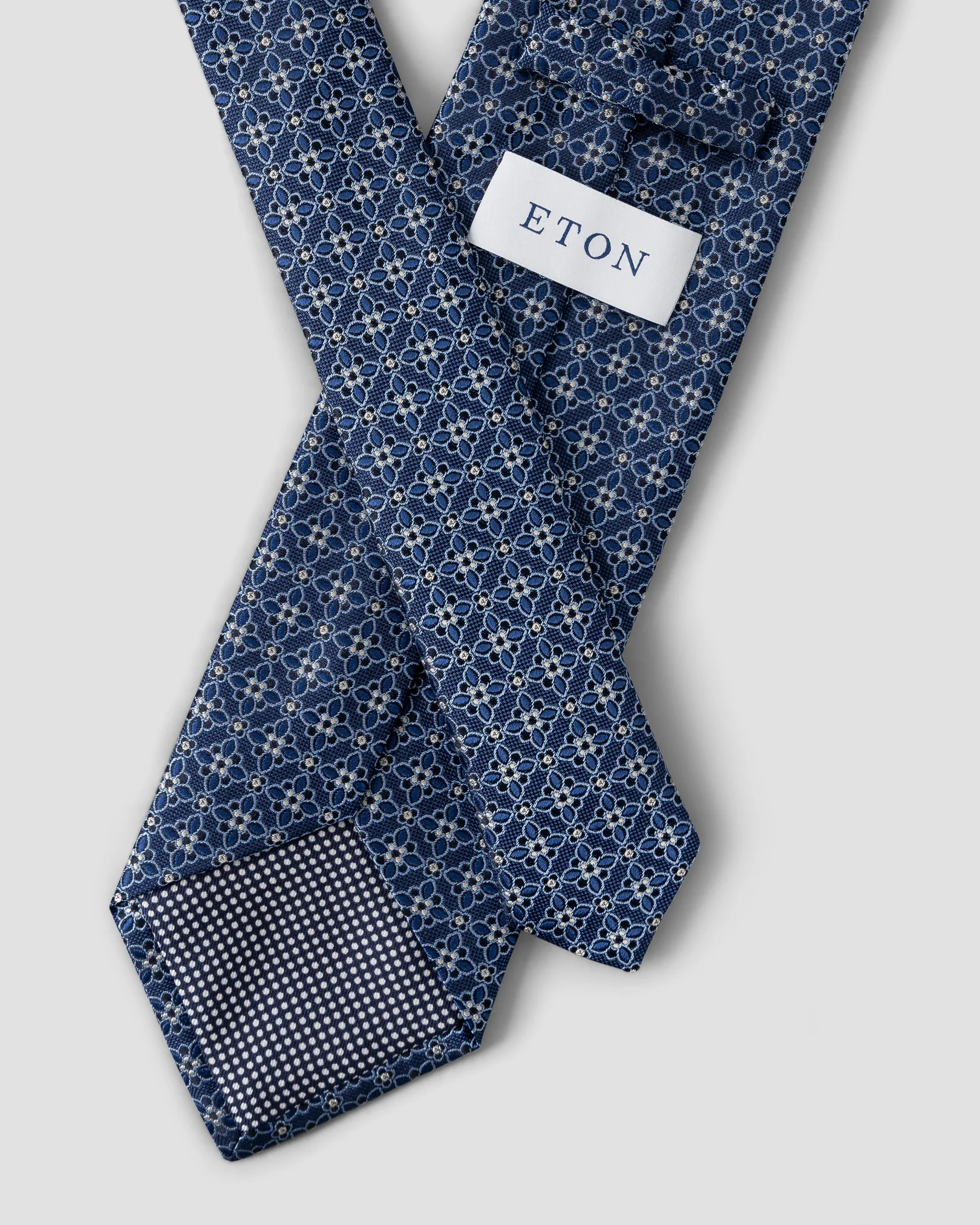 Eton - navyblue silk tie