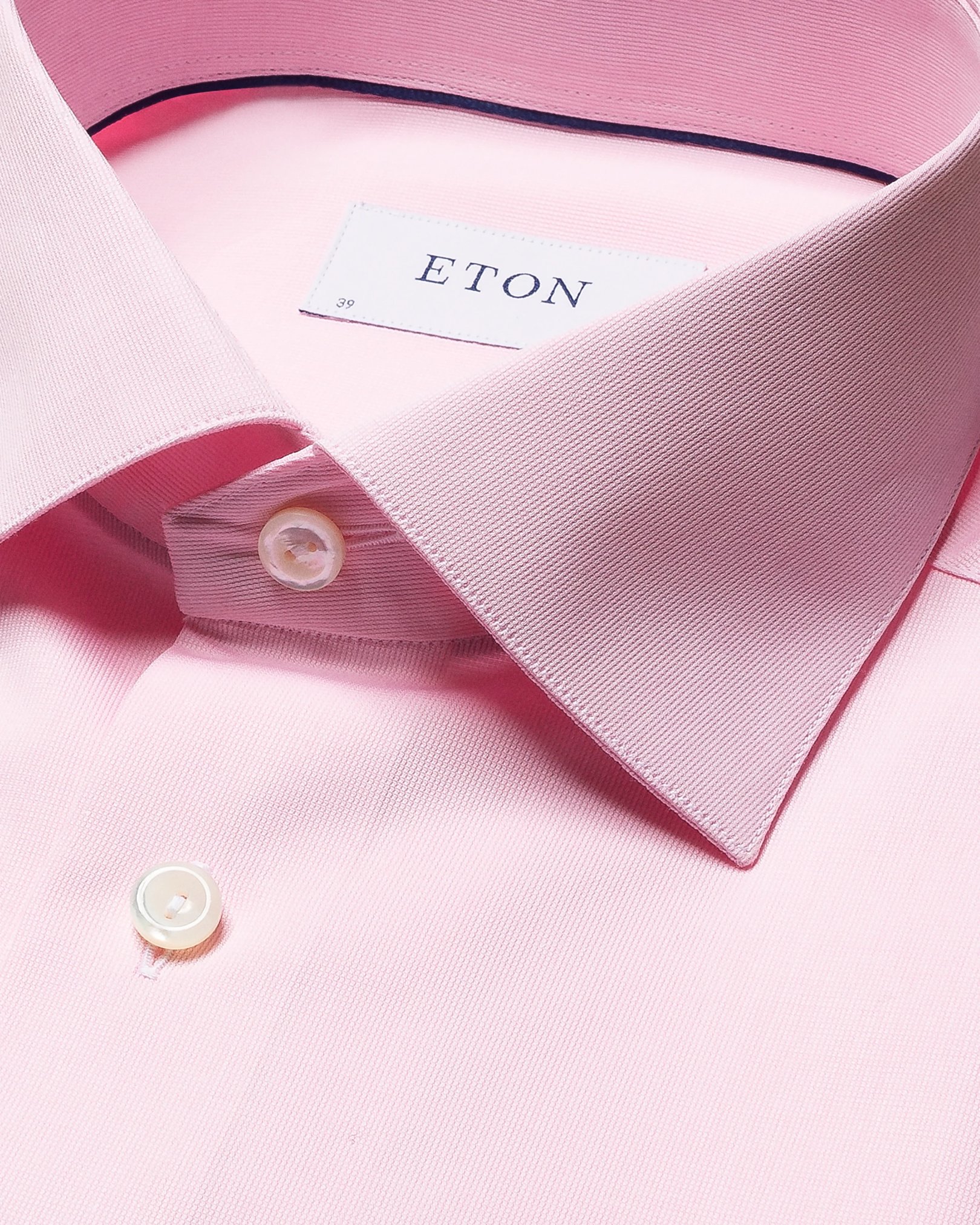 Eton - pink fine pique