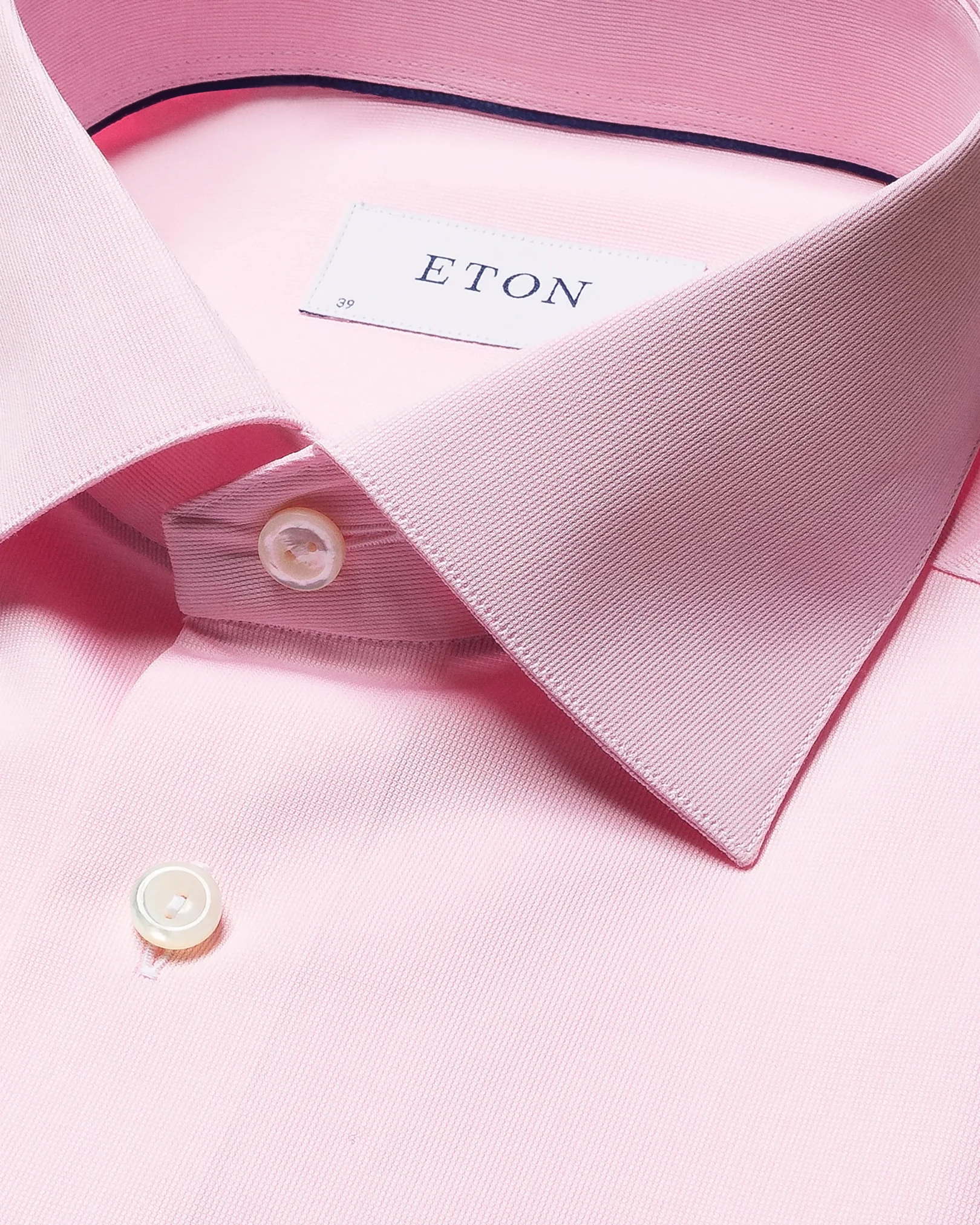 Eton - pink fine pique