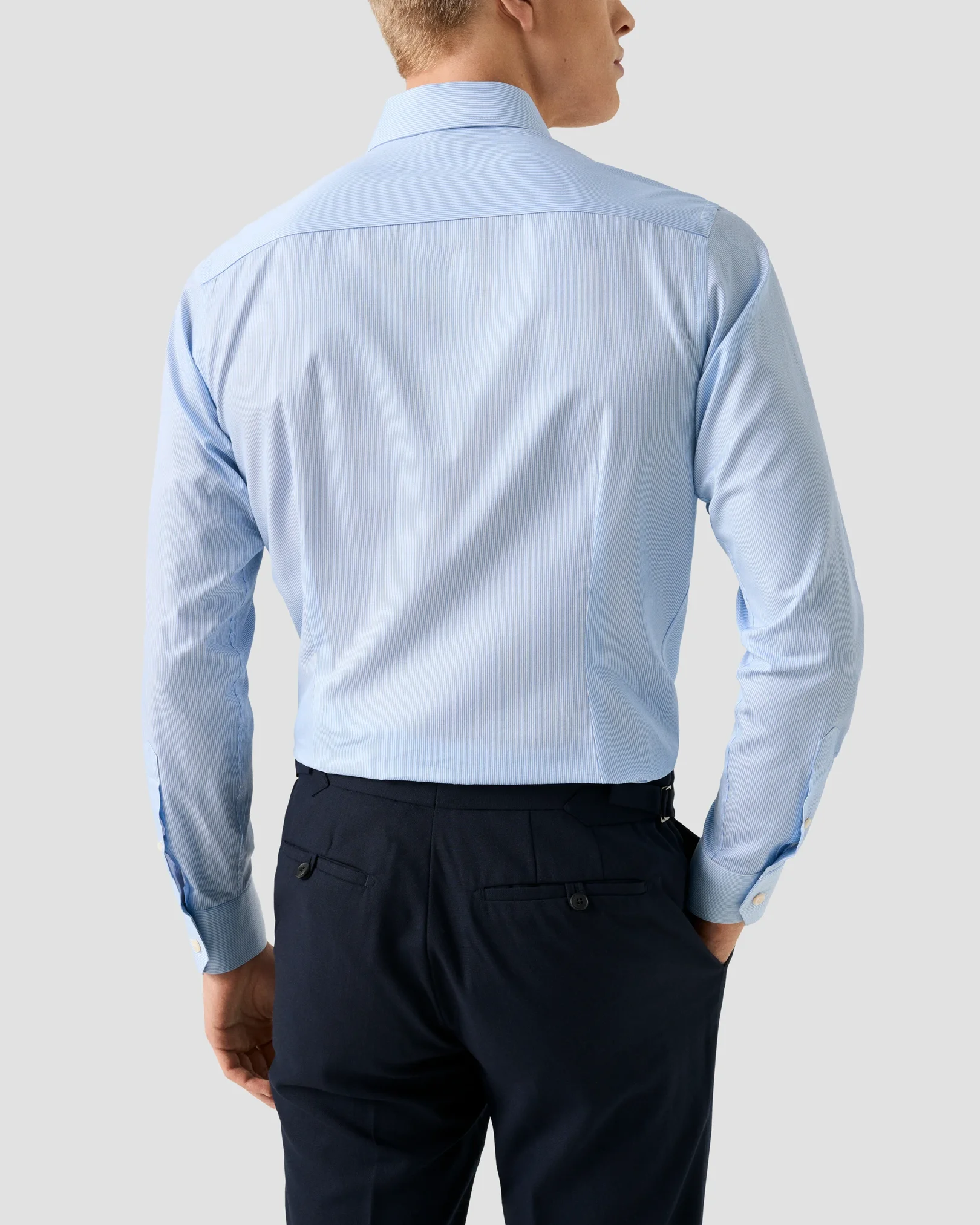 Eton - Fine Stripe Signature Twill Shirt
