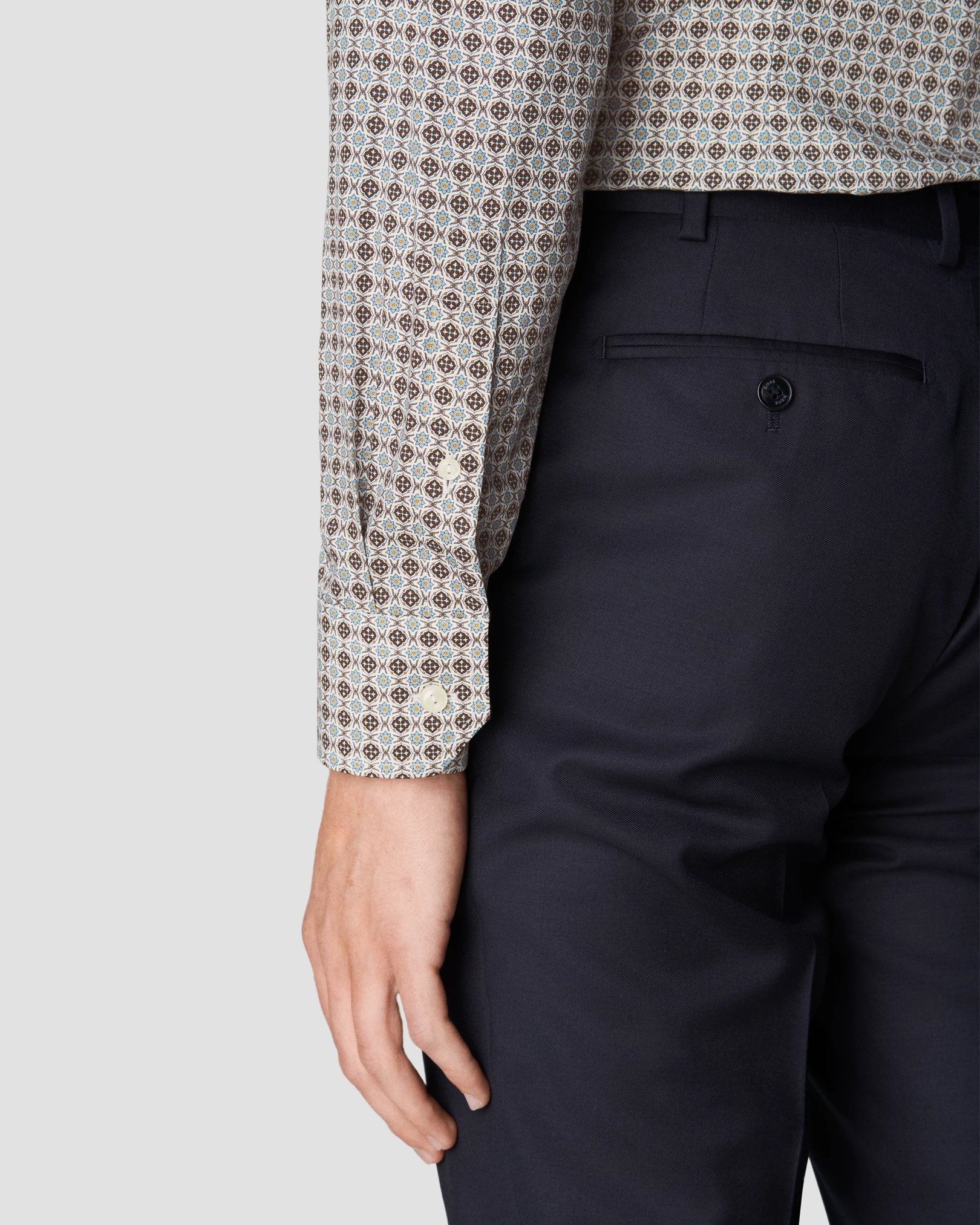 Eton - white fine twill cutaway