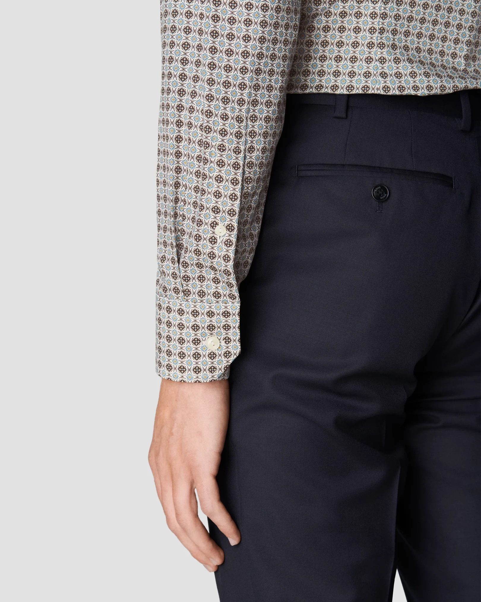 Eton - white fine twill cutaway