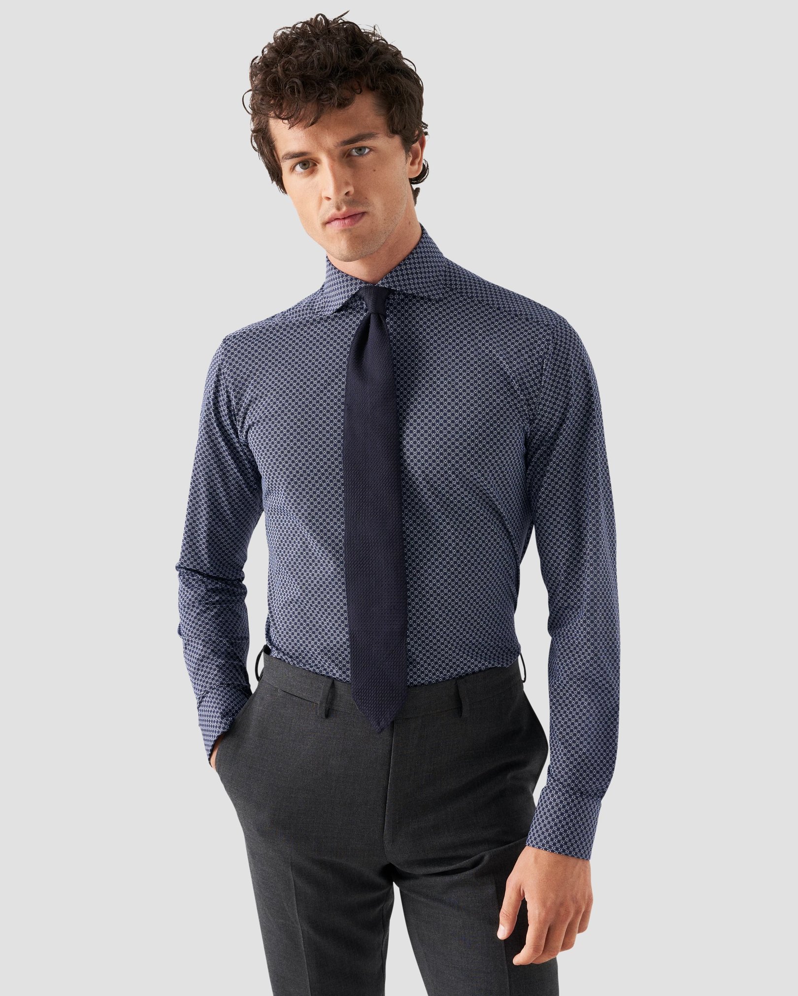 Eton - navy blue dundalk