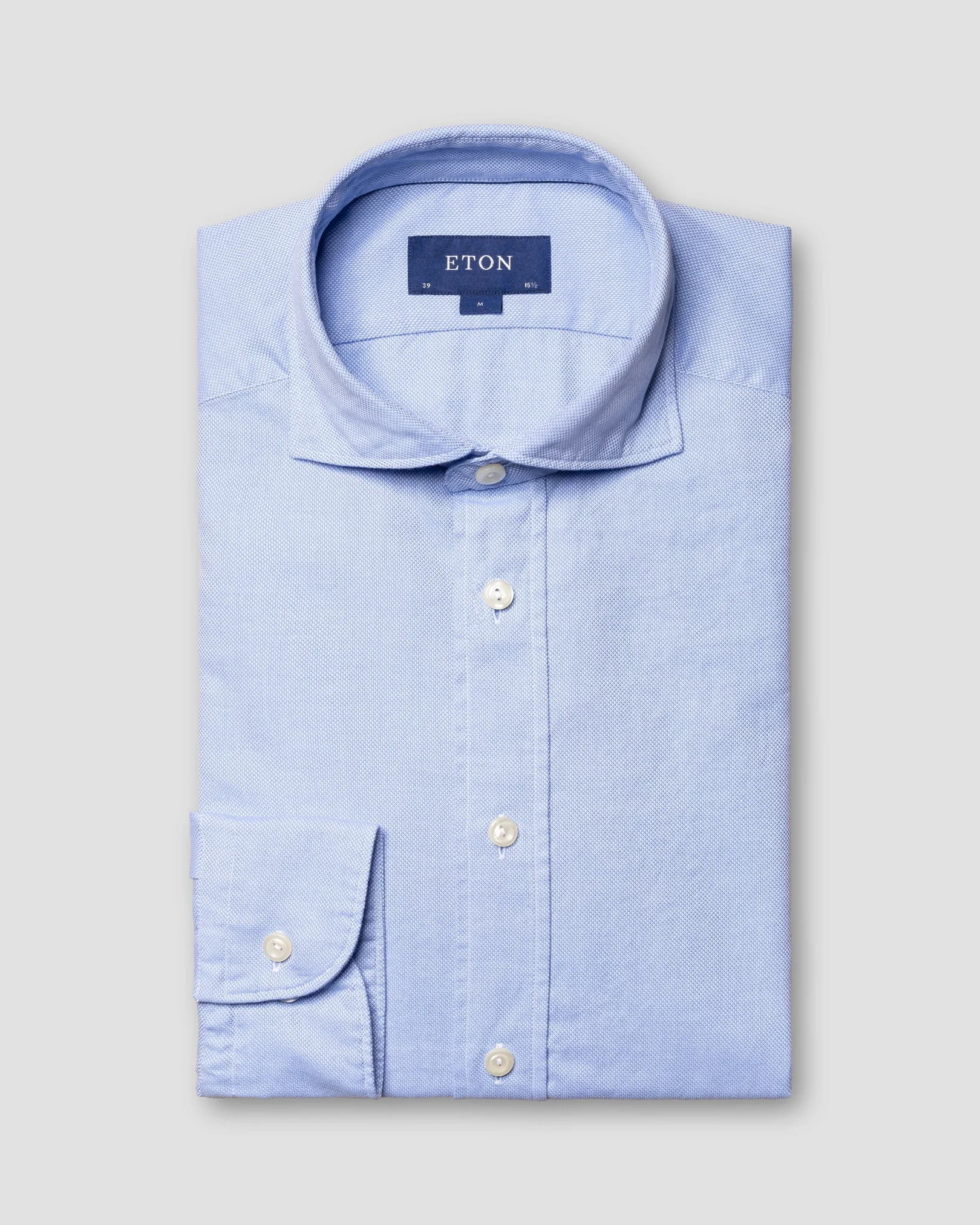 Eton - light blue oxford shirt