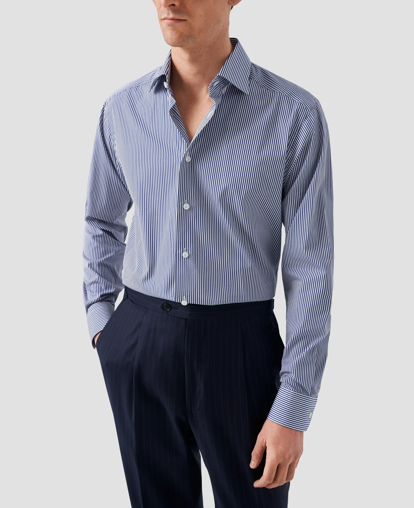 Eton - elevated poplin shirt