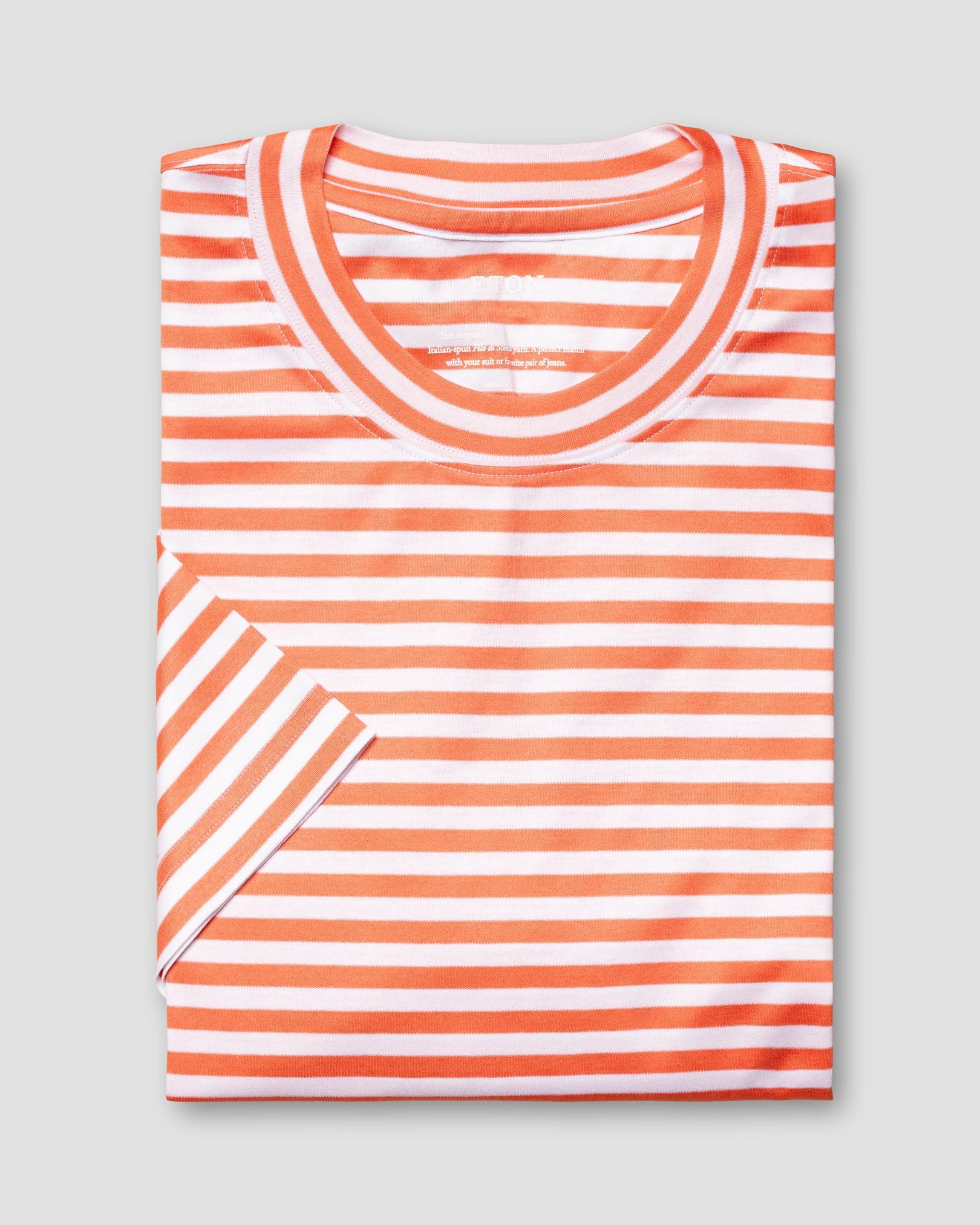 Eton - red interlock t shirt