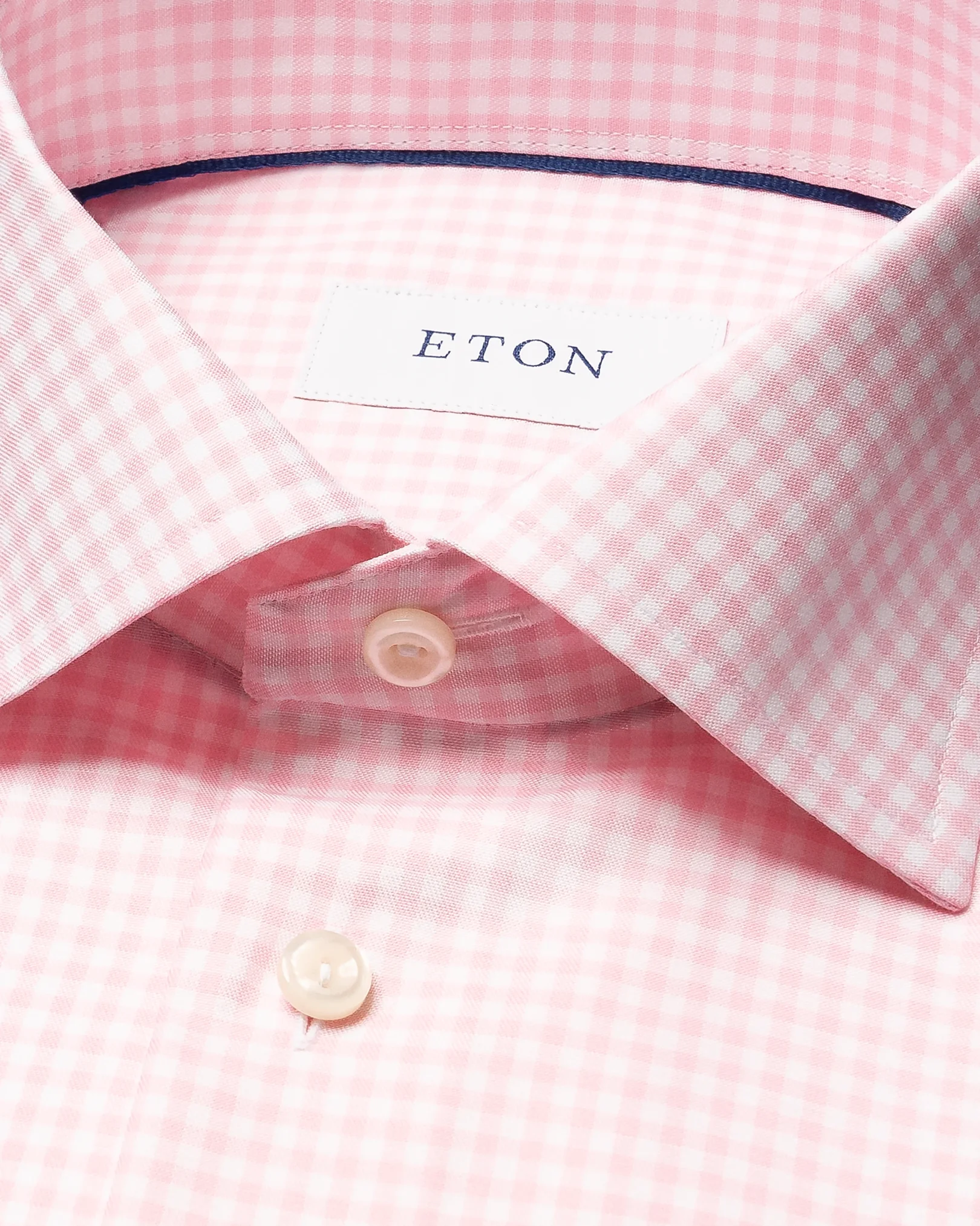 Eton - check signature twill shirt