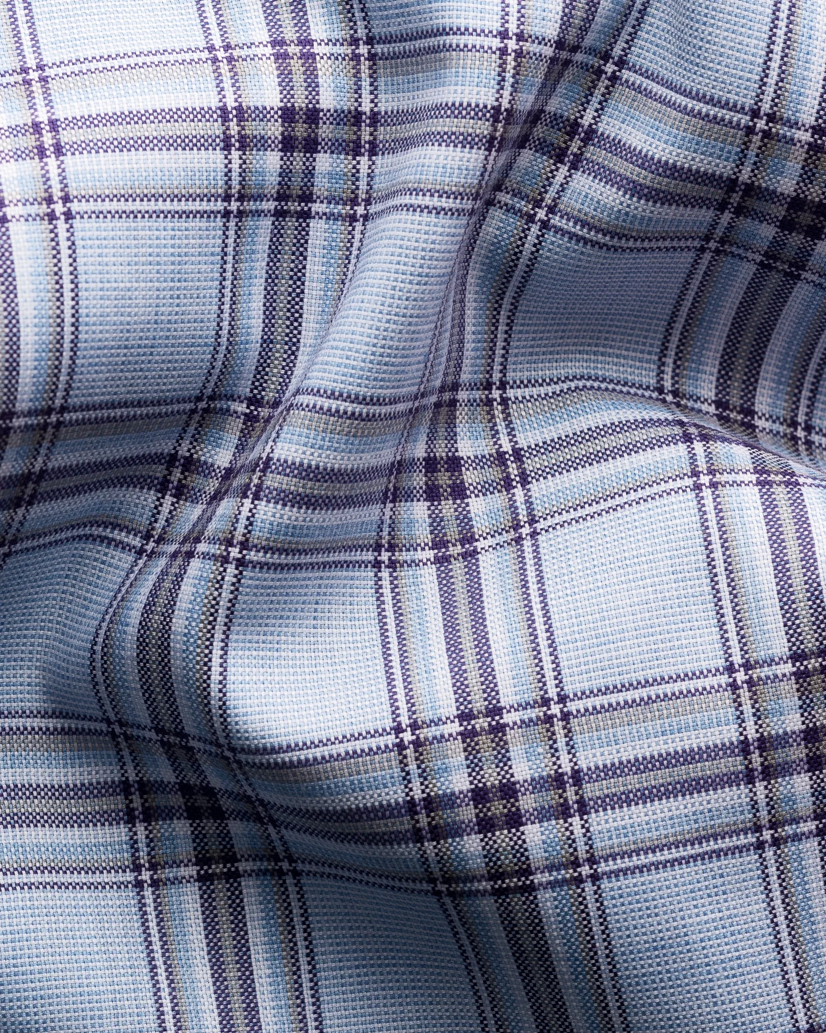 Eton - mid blue oxford wide spread