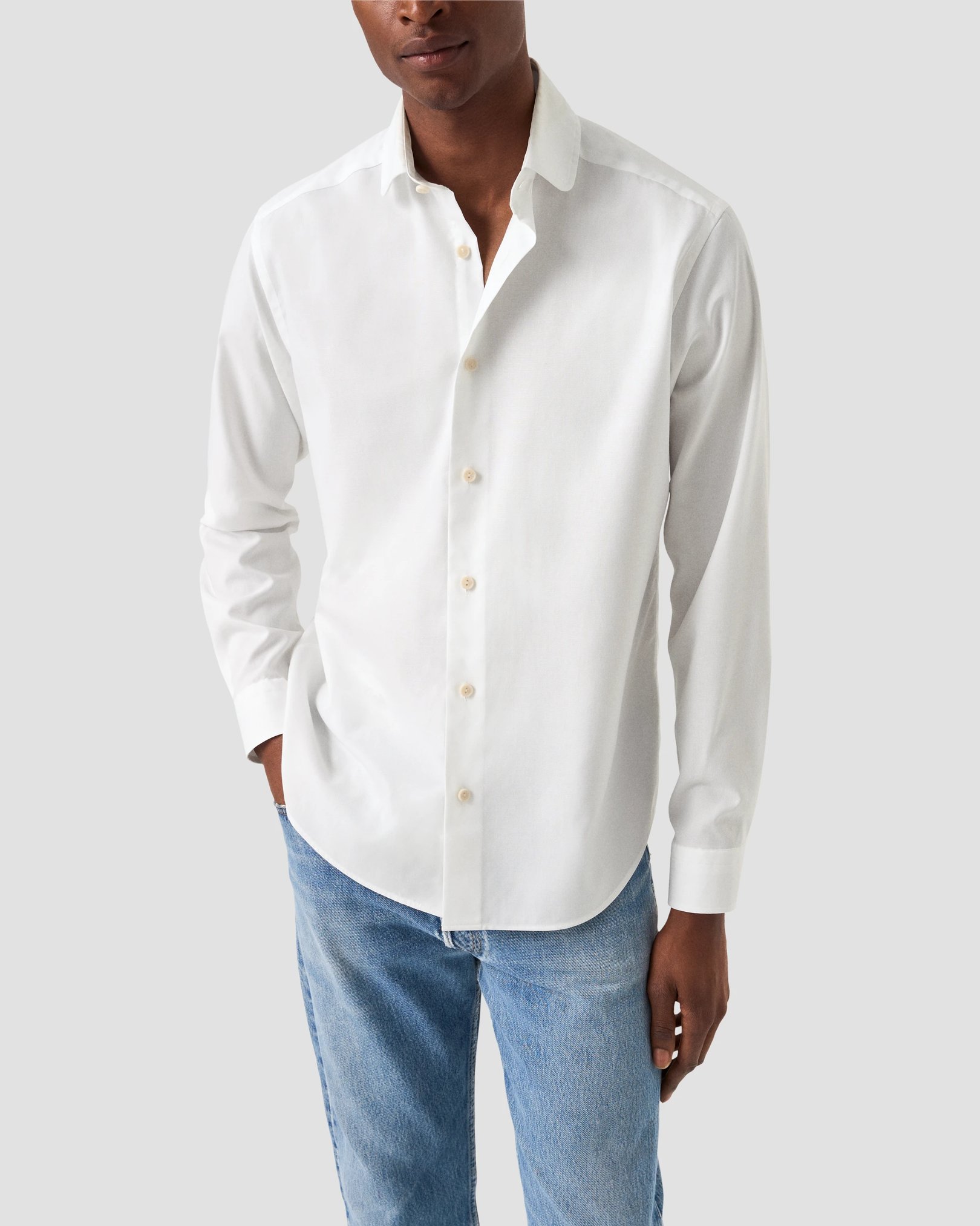Eton - Eton x Tretorn chemise à col club unie