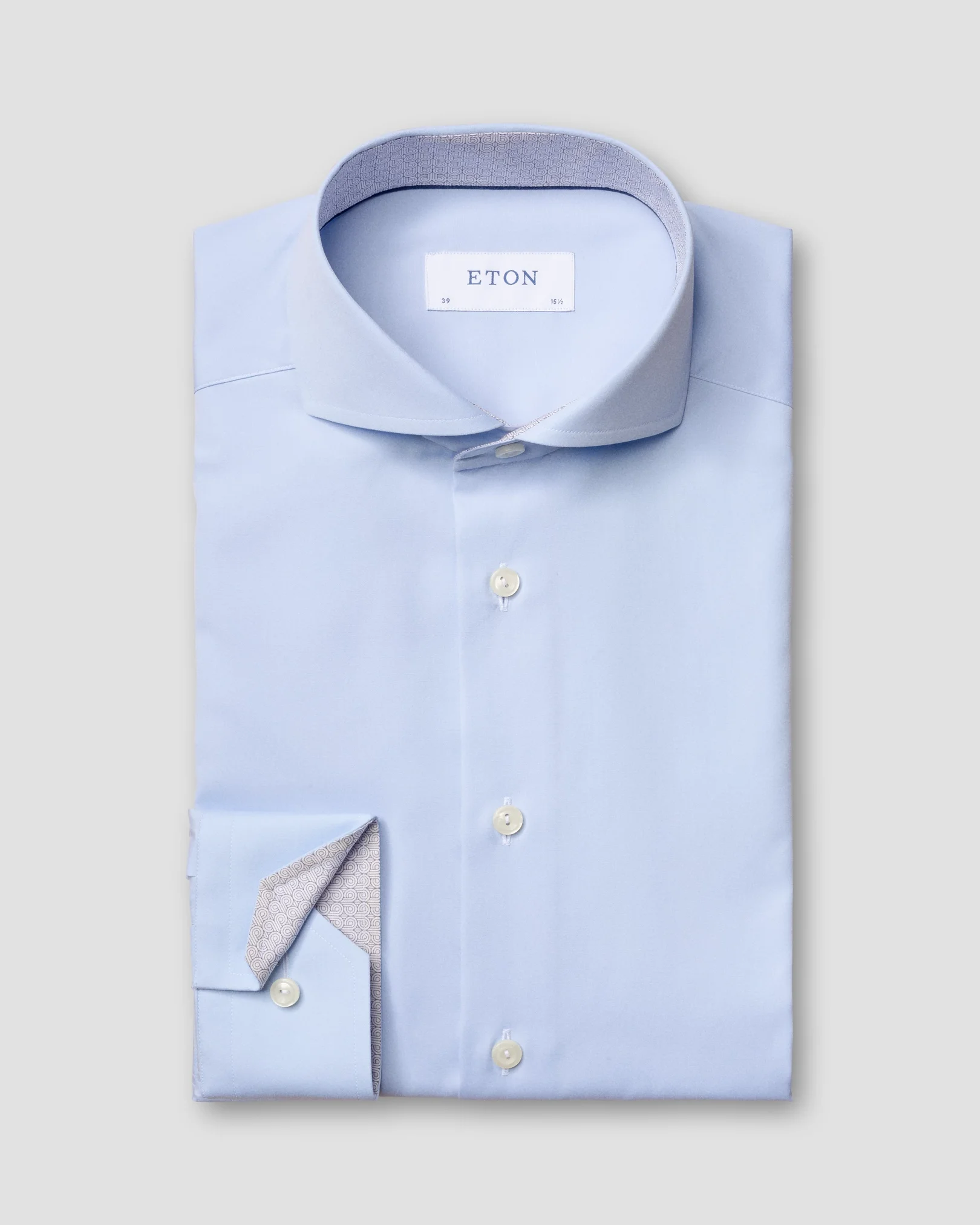 Eton - blue poplin