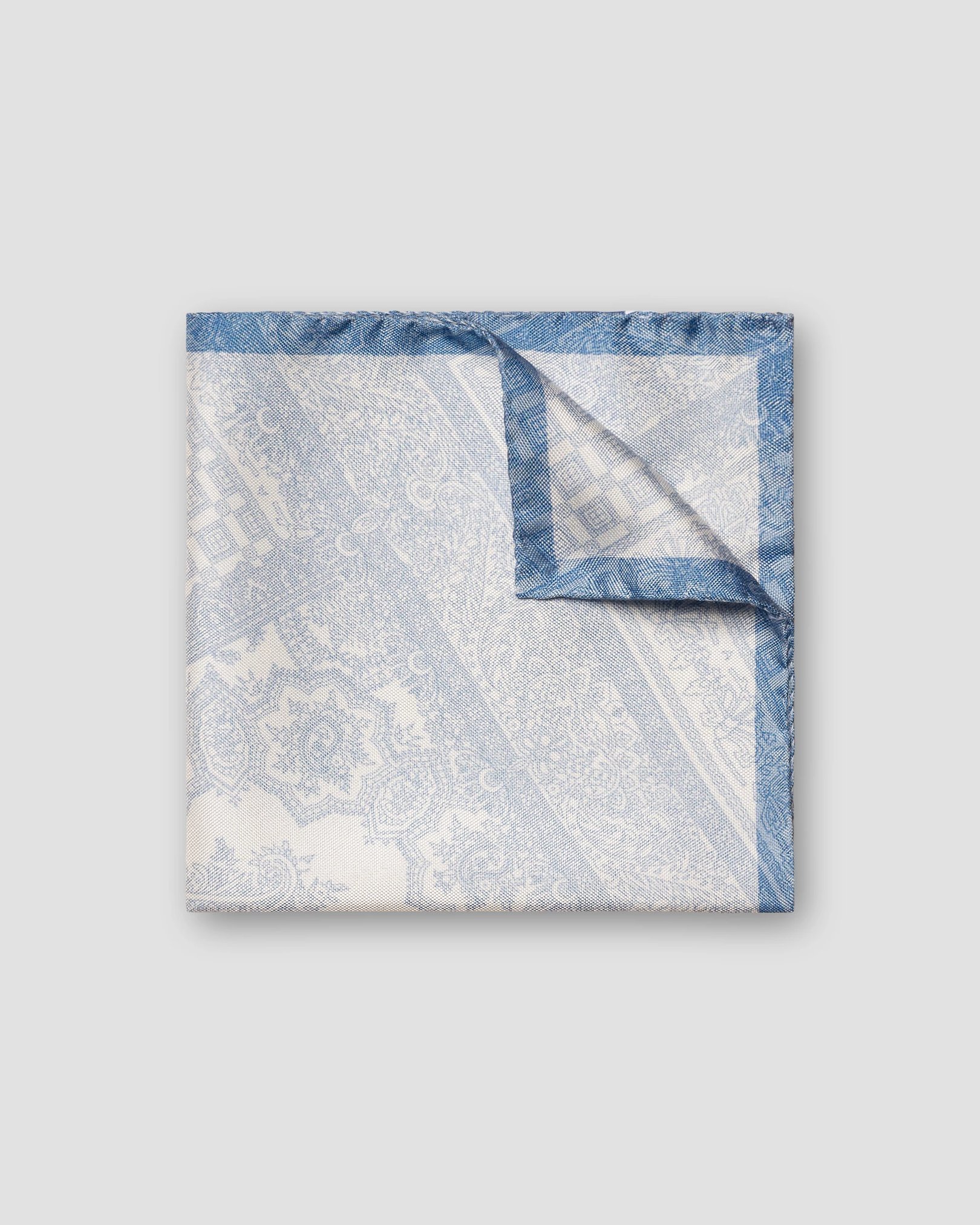 Eton - mid blue patchwork
