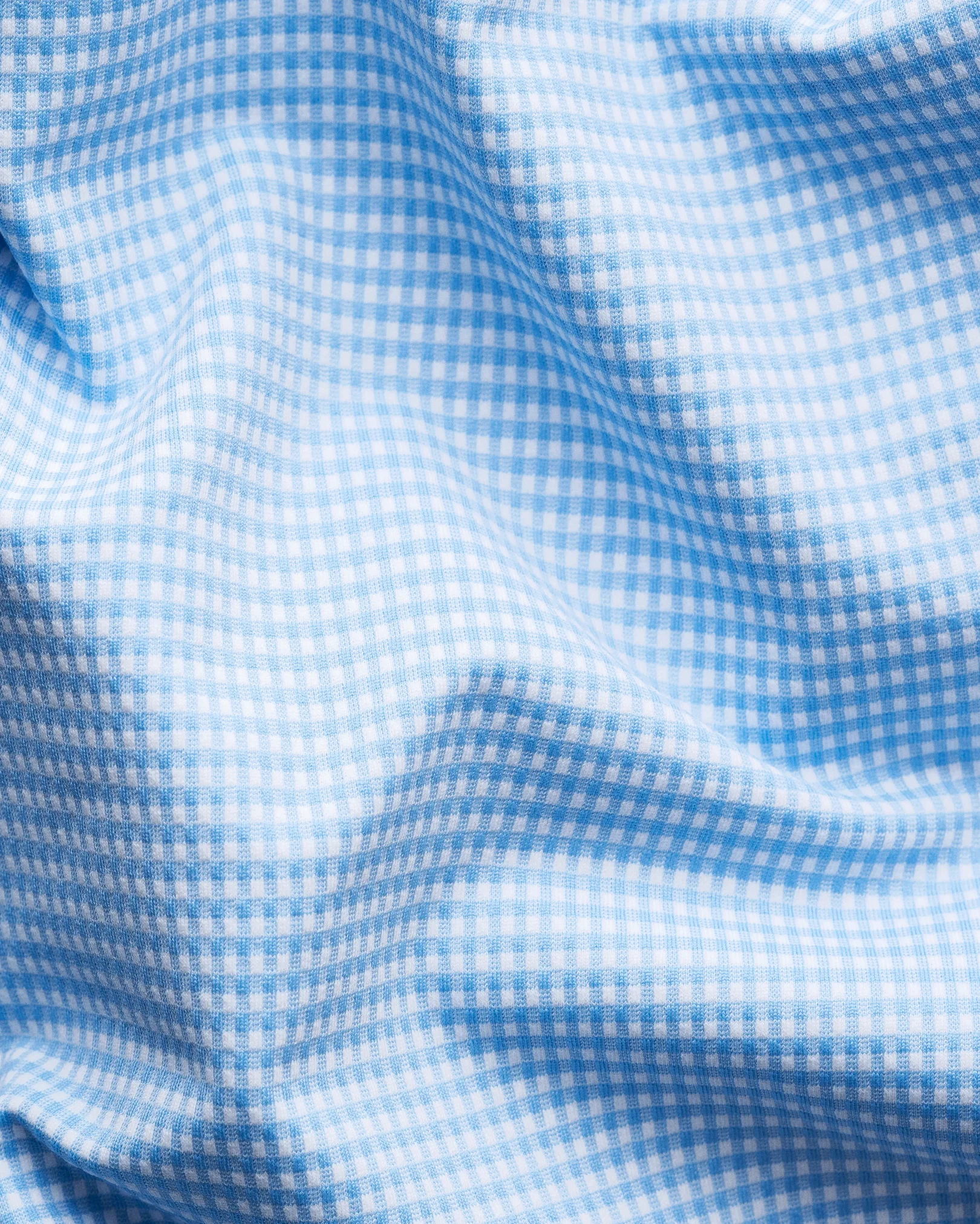 Eton - Micro Check Four-Way Strech Shirt