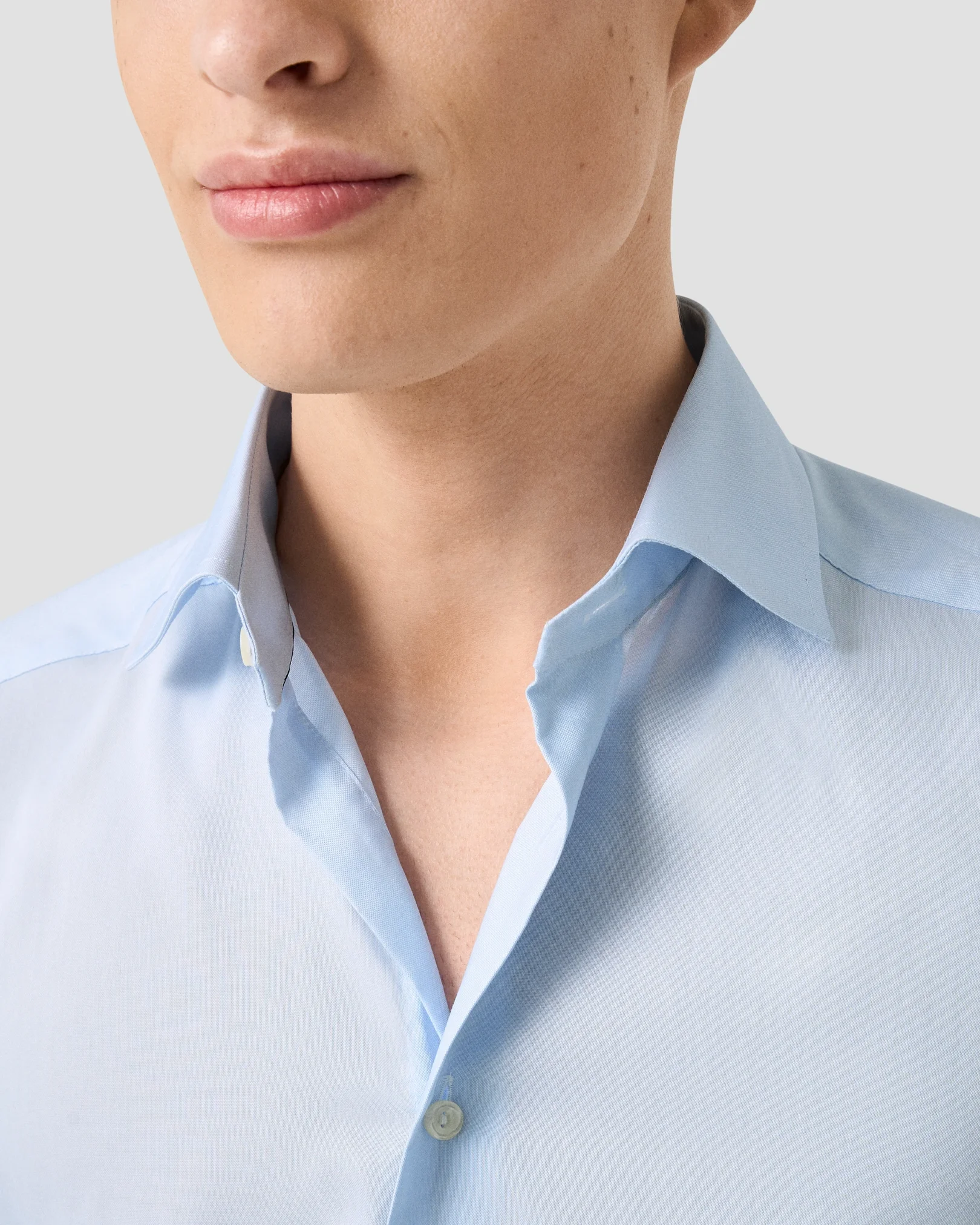 Eton - signature oxford shirt light blue