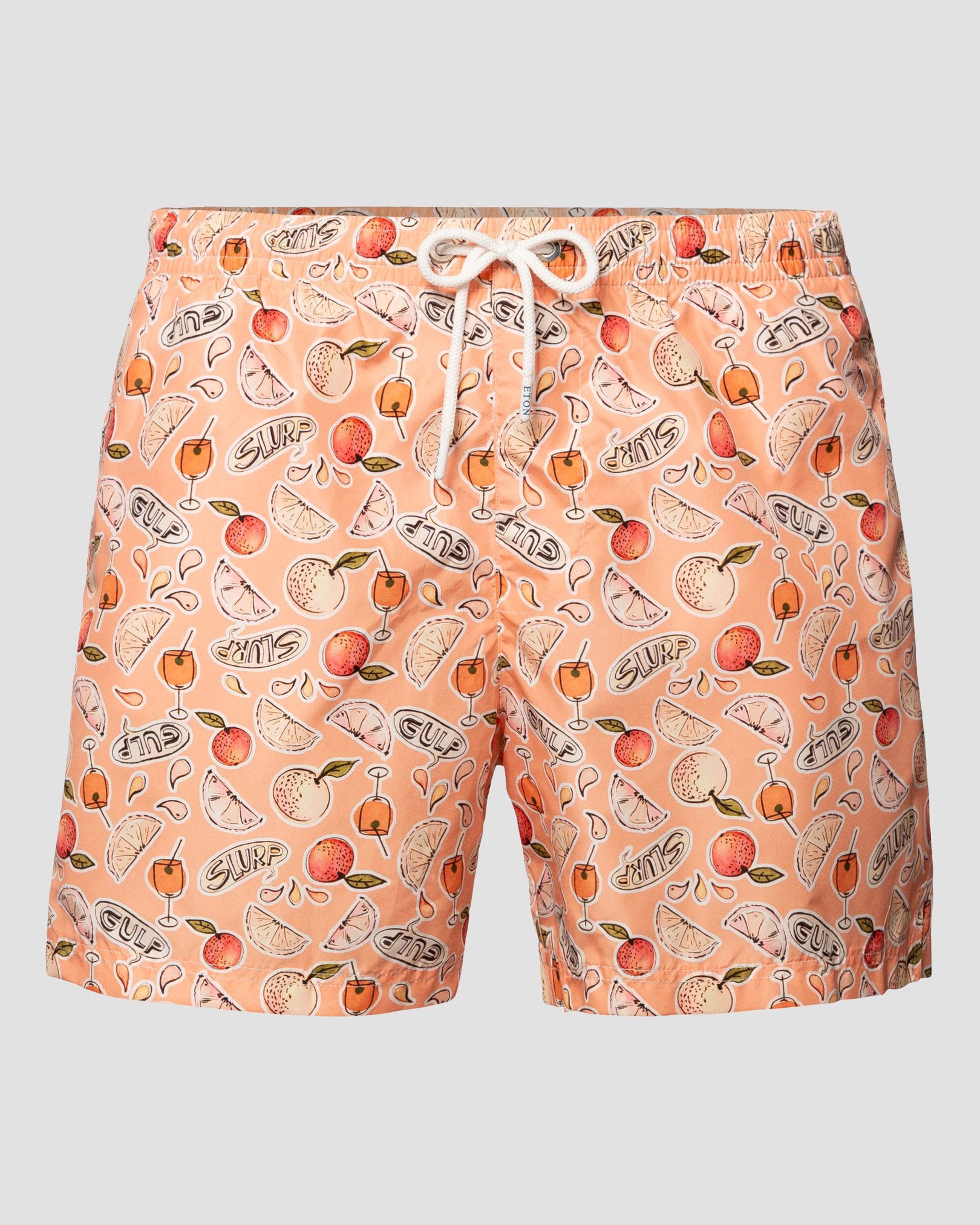 Eton - orange soda pop swim trunks